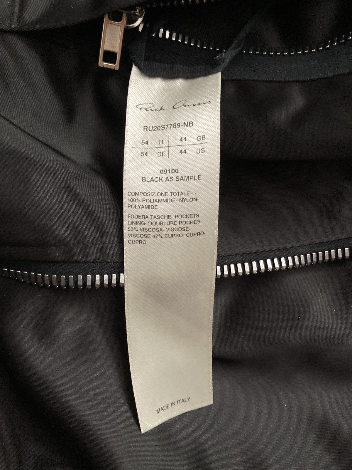 Rick Owens S/S 20 "TECUATL" Glitter Jacket Rick Owens IT54/L Size US L / EU 52-54 / 3 - 24 Thumbnail