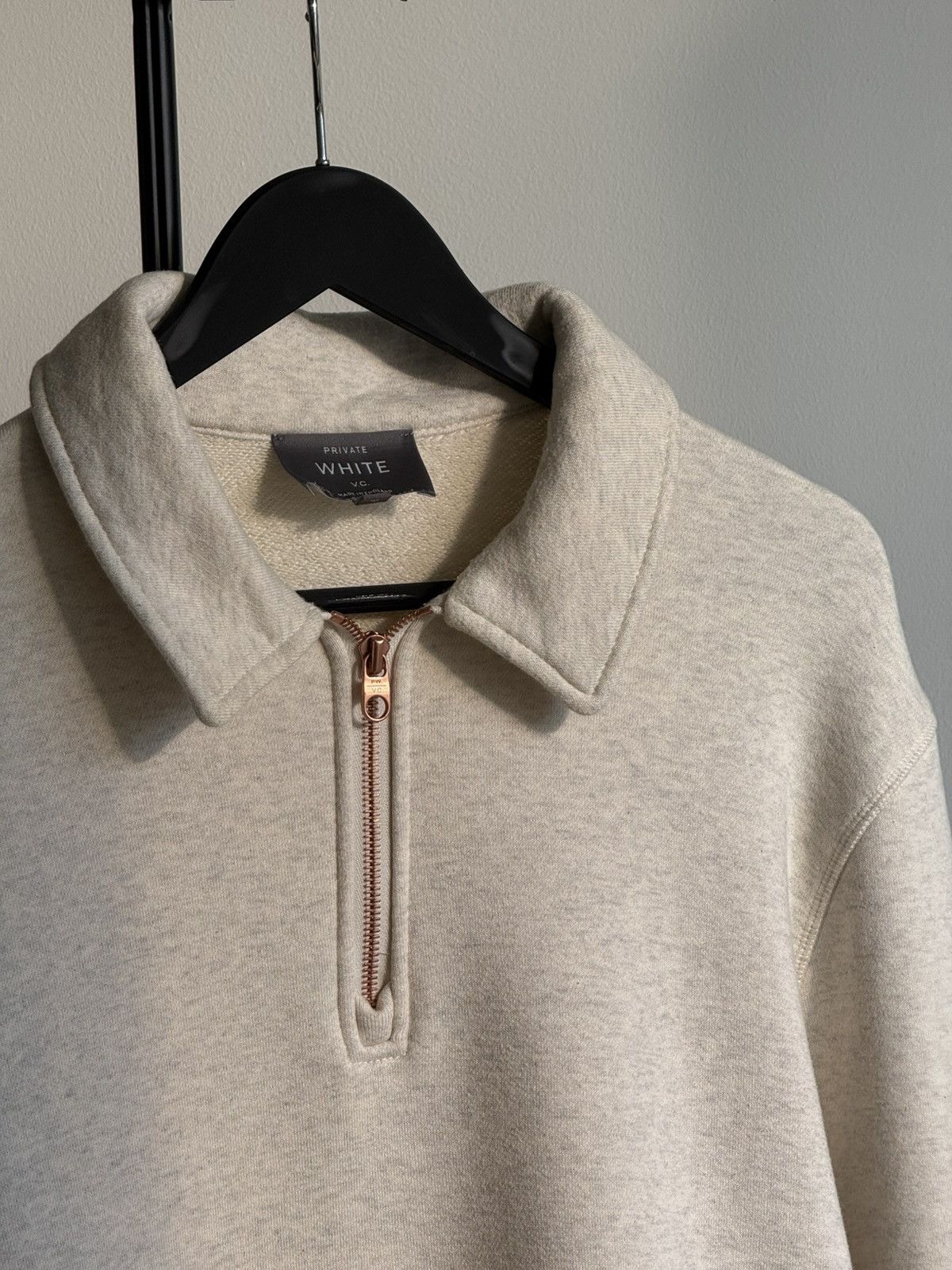 Private White V.C. Private White V.C. Half Zip Sweatshirt — (Size 6) Size US XL / EU 56 / 4 - 3 Thumbnail