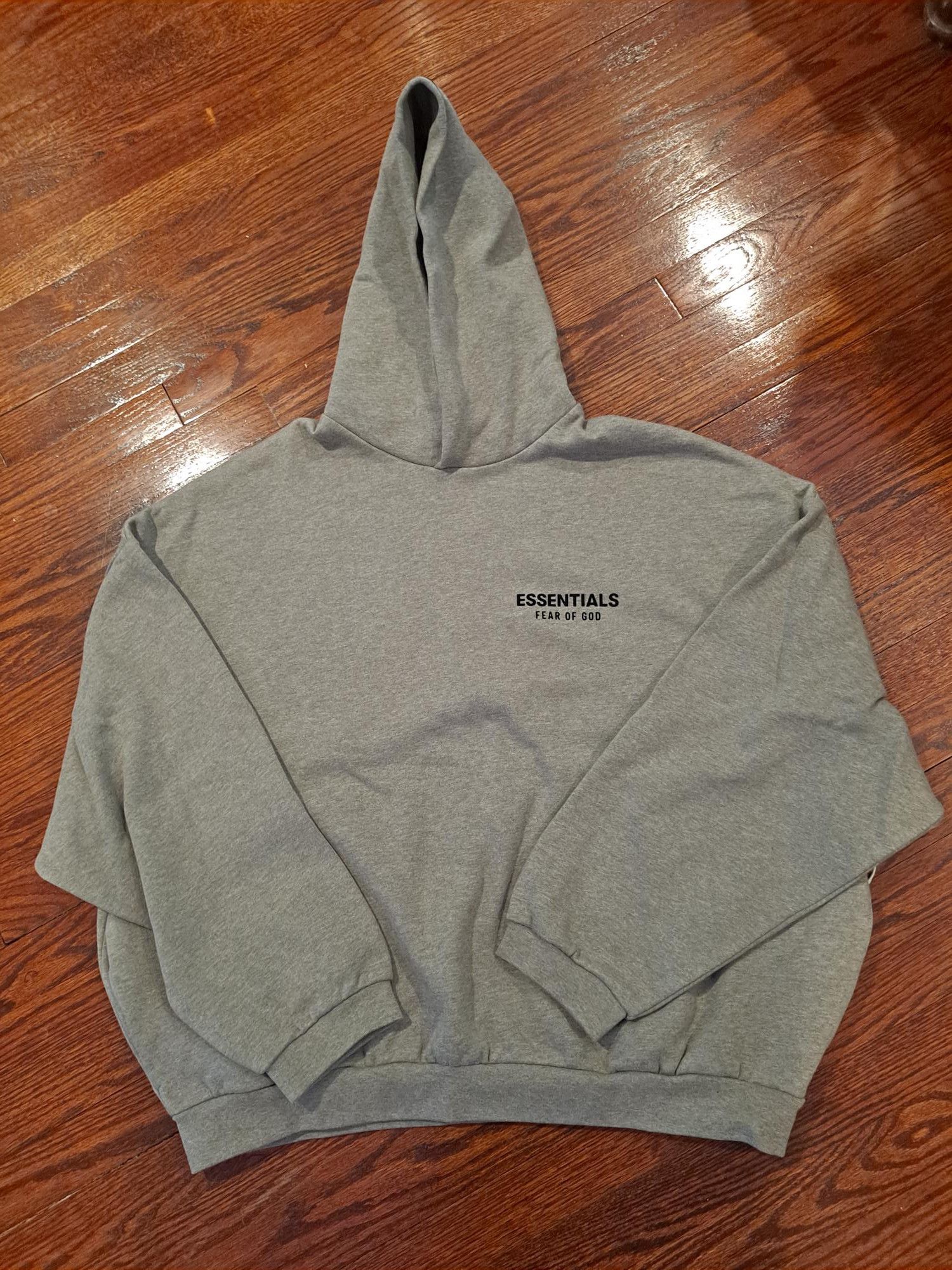 Essentials Essentials Fleece Hoodie (FW24) Heather Gray Size XL Size US XL / EU 56 / 4 - 1 Thumbnail