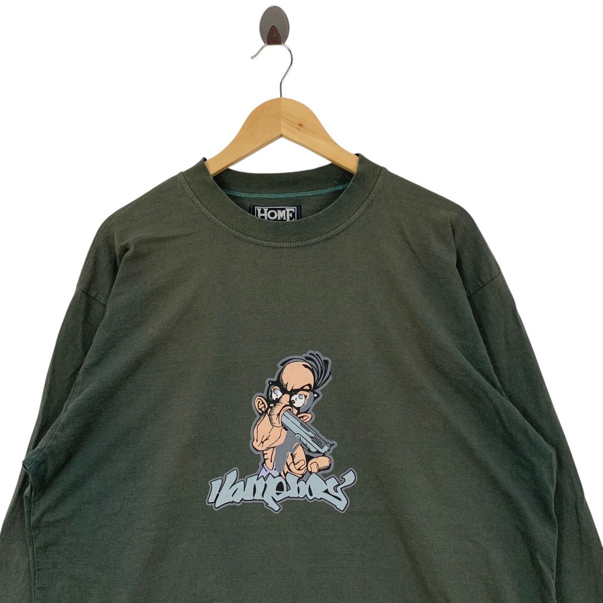 Vintage Vintage HOMEBOY LOUD COUTURE Streetwear Pop Art Tshirt Size US L / EU 52-54 / 3 - 2 Thumbnail