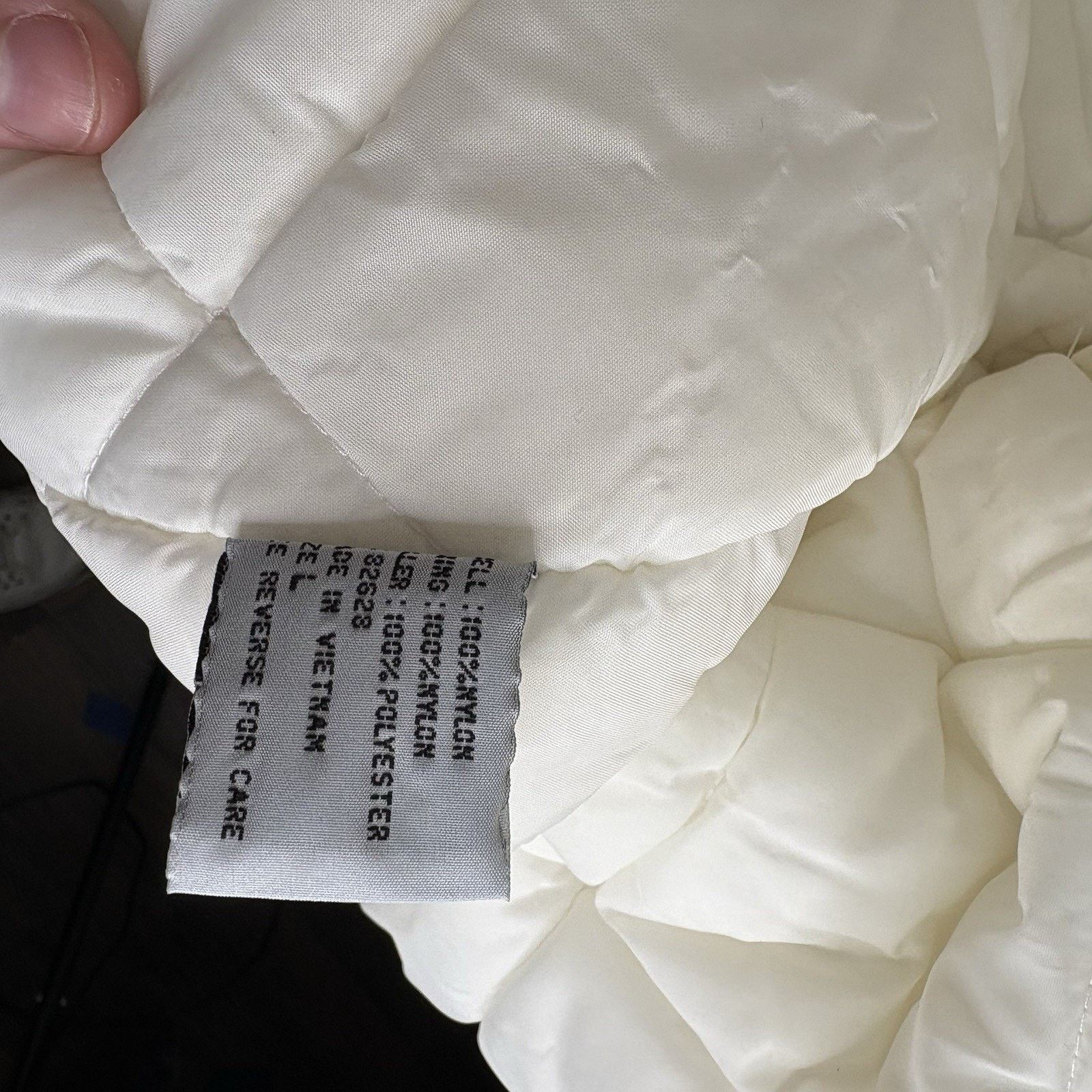 Southpole Vintage Y2K White SouthPole Puffer Varsity Jacket - Size L Size US L / EU 52-54 / 3 - 7 Thumbnail