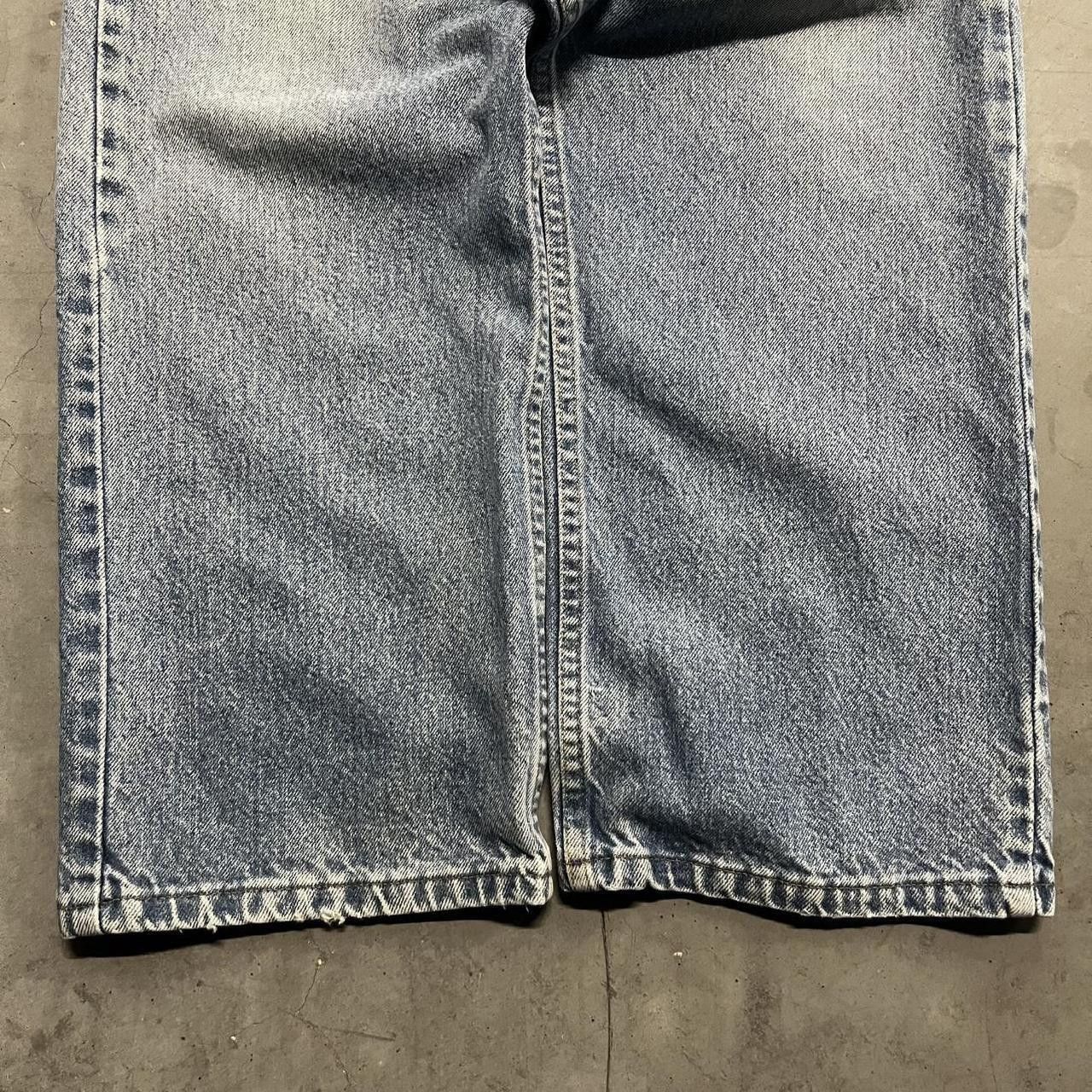 Vintage Crazy Vintage Y2K/2000s Baggy Skater Style Light Wash Denim Jeans! Size US 38 / EU 54 - 5 Thumbnail