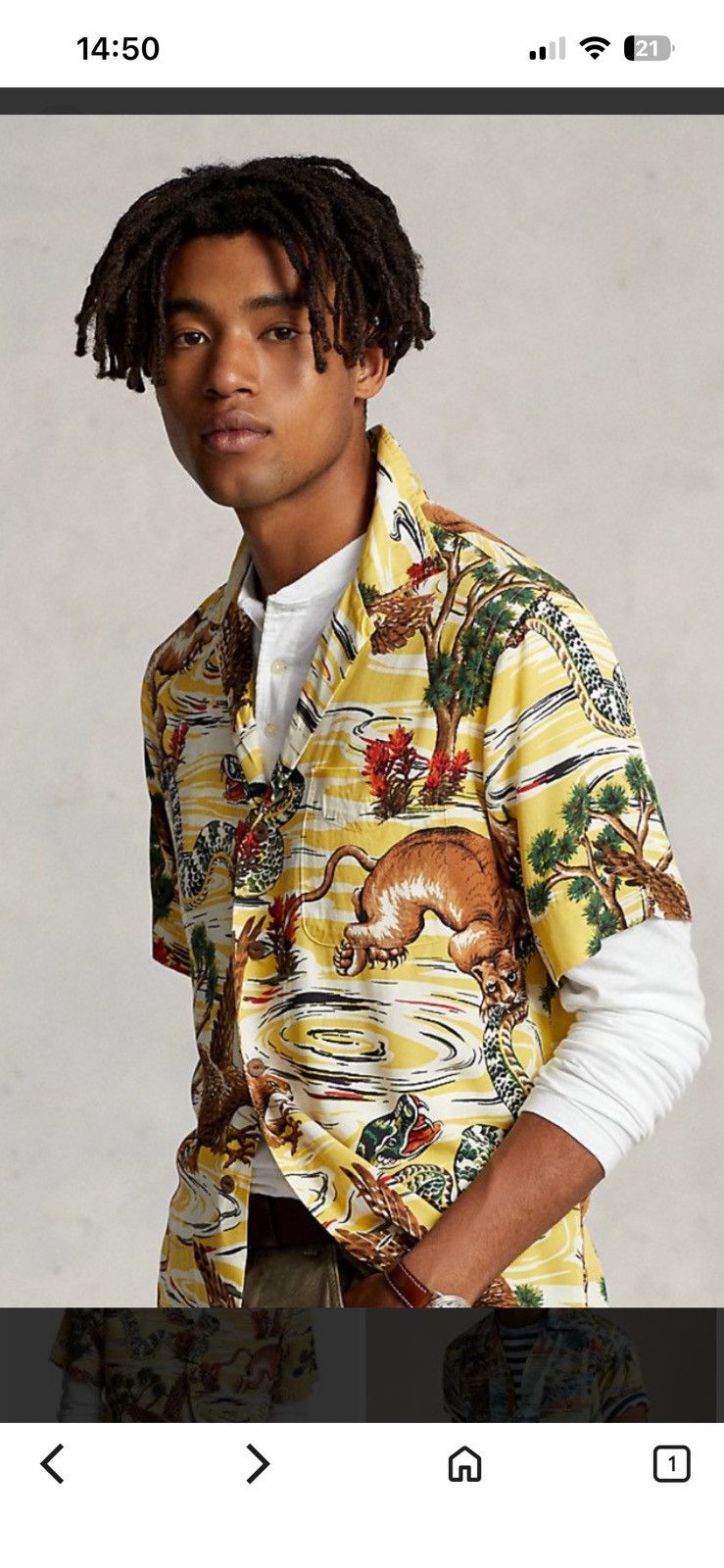 Polo Ralph Lauren Polo Ralph Lauren Button Up Size US L / EU 52-54 / 3 - 4 Thumbnail