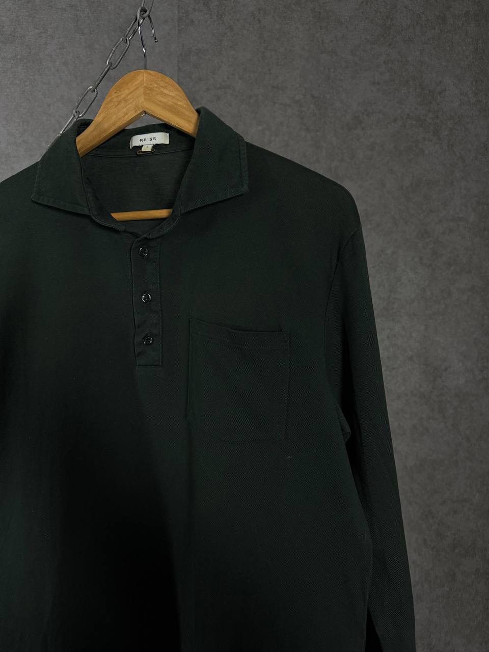 Reiss Reiss designer pocket polo longsleeve Size US L / EU 52-54 / 3 - 2 Thumbnail