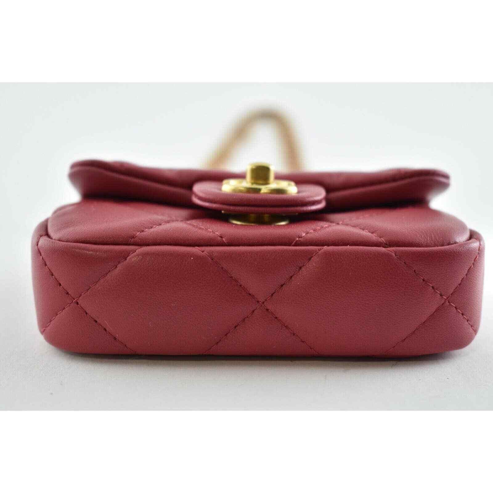 Chanel Chanel Card Holder With Chain Handle Shoulder Crossbody Bag Size ONE SIZE - 12 Thumbnail
