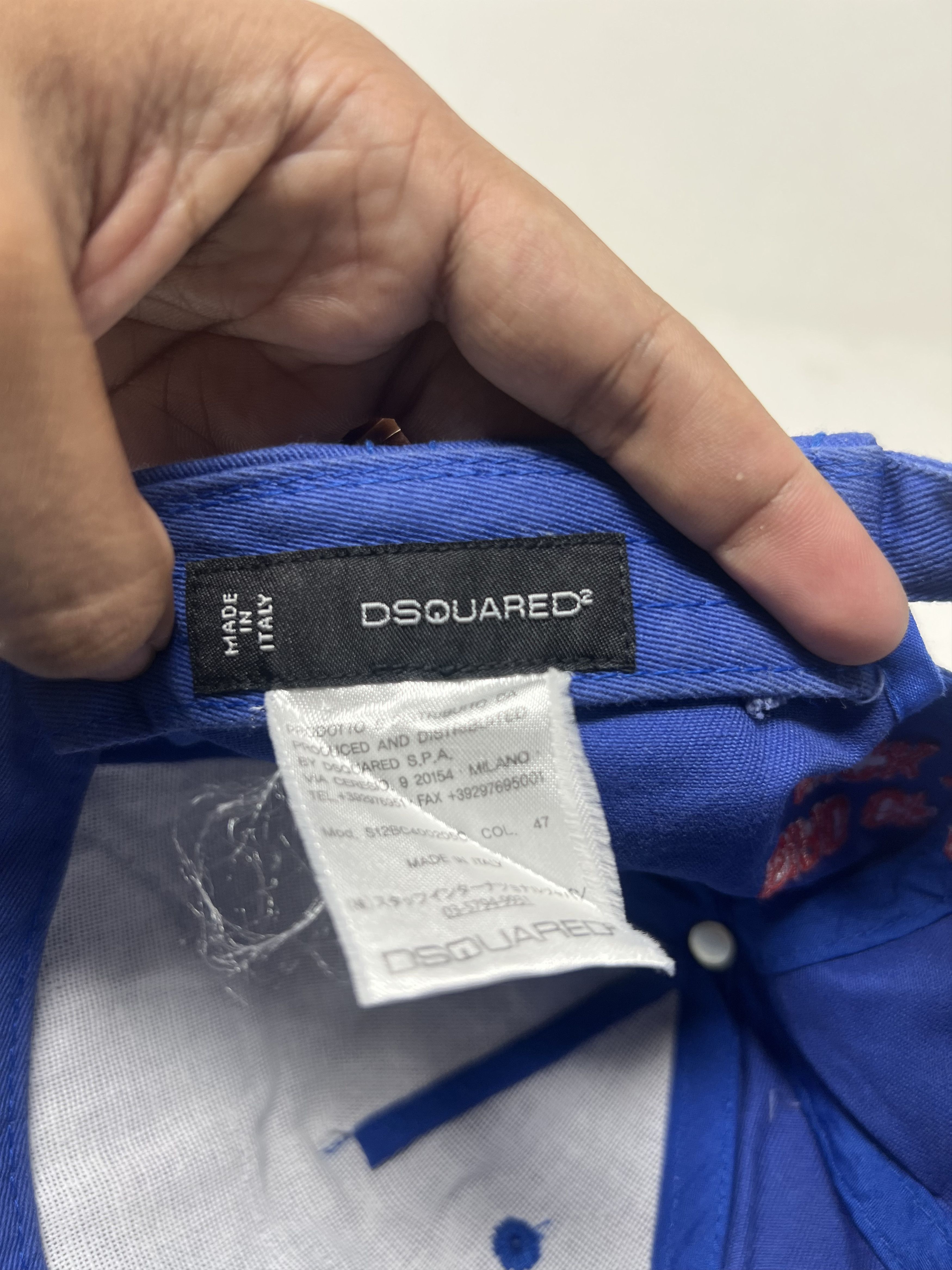 Dsquared2 Dsquared2 1964 Brothers Hat Size ONE SIZE - 14 Thumbnail