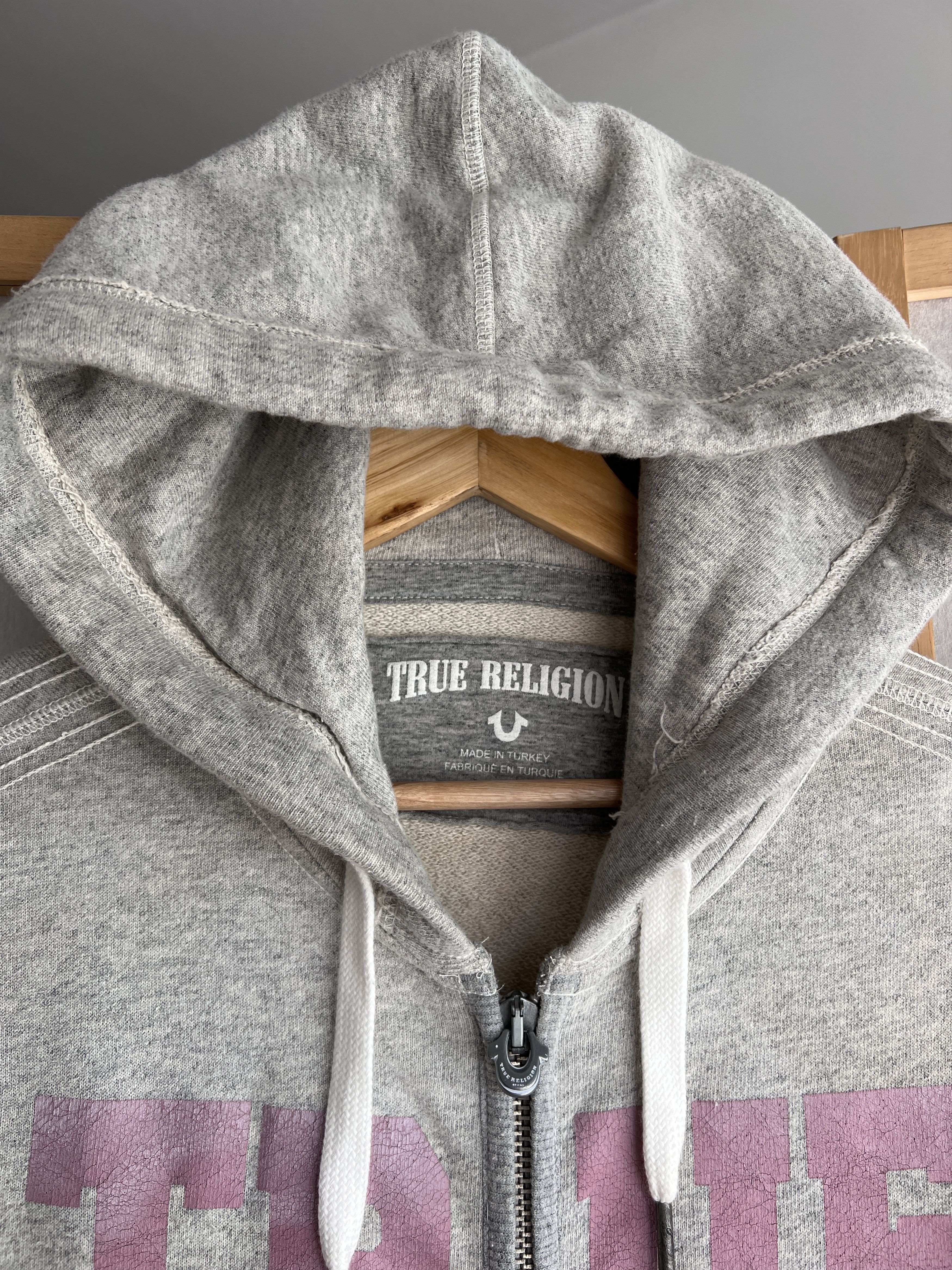 True Religion True Religion Zip up hoodie roses baggy embroidered japanese Size US XXL / EU 58 / 5 - 11 Thumbnail