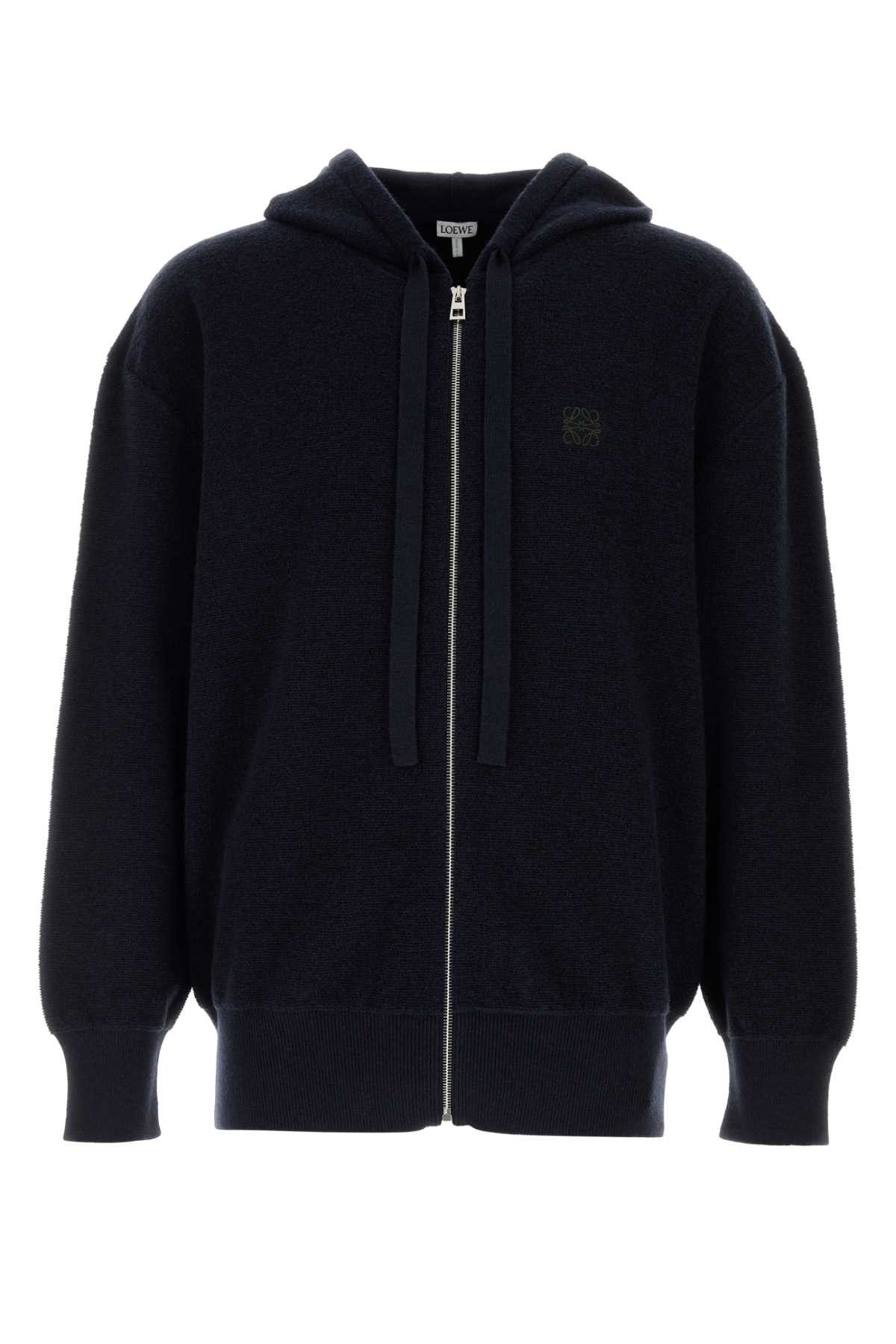 Loewe Navy Blue Wool Cardigan Size US M / EU 48-50 / 2 - 1 Thumbnail