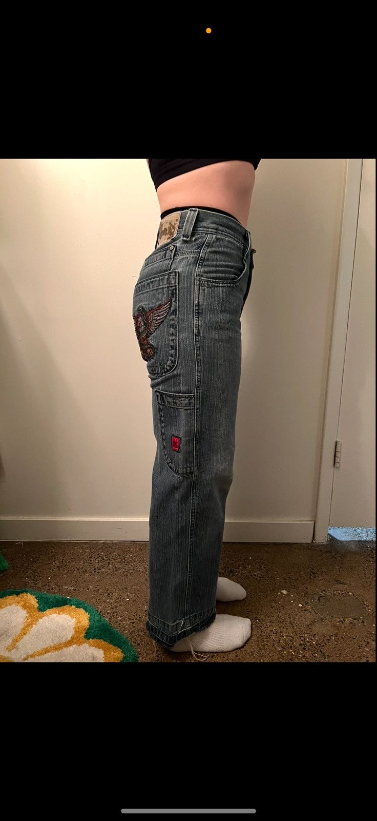 JNCO JNCO Embroidered Jeans Waist 28” Size 28" / US 6 / IT 42 - 5 Thumbnail