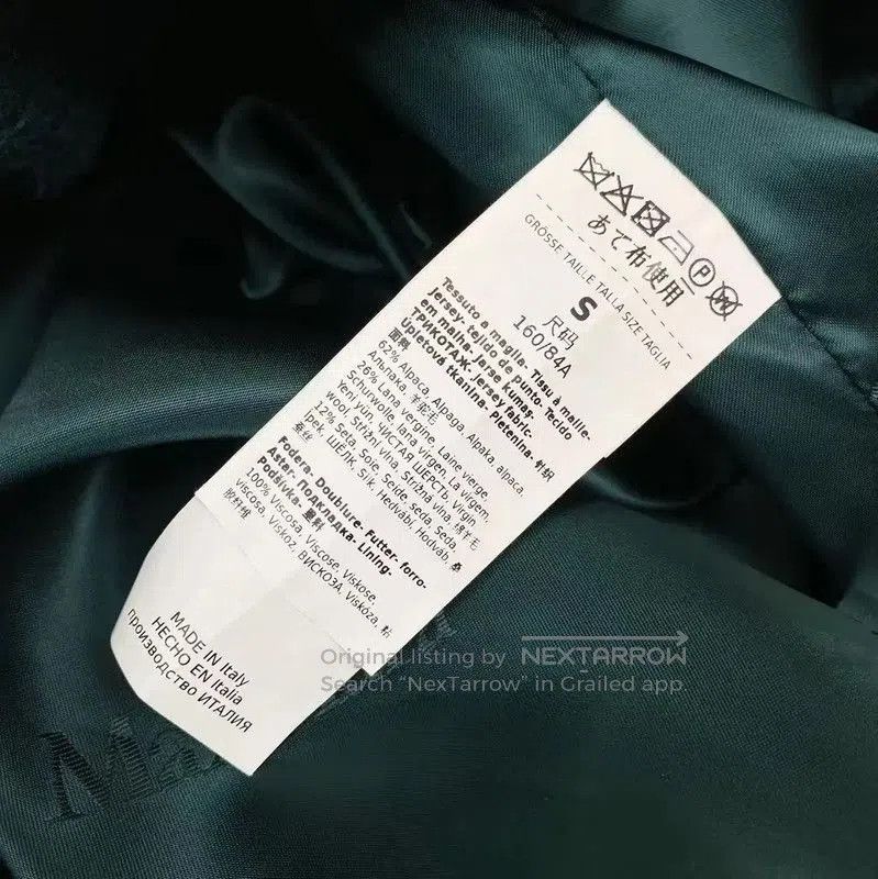 Max Mara MaxMara Women's Teal Fur Coat . Size S / US 4 / IT 40 - 4 Thumbnail