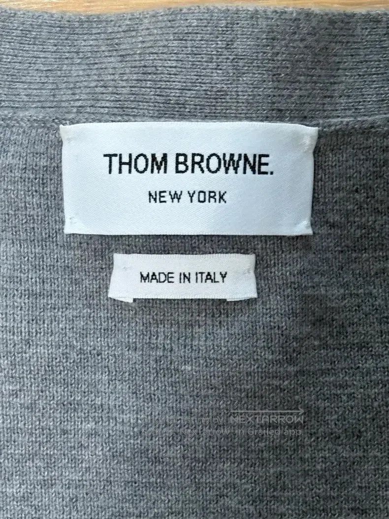 Thom Browne Thom Browne Knitted sleeve strap cardigan Size US XXL / EU 58 / 5 - 2 Thumbnail
