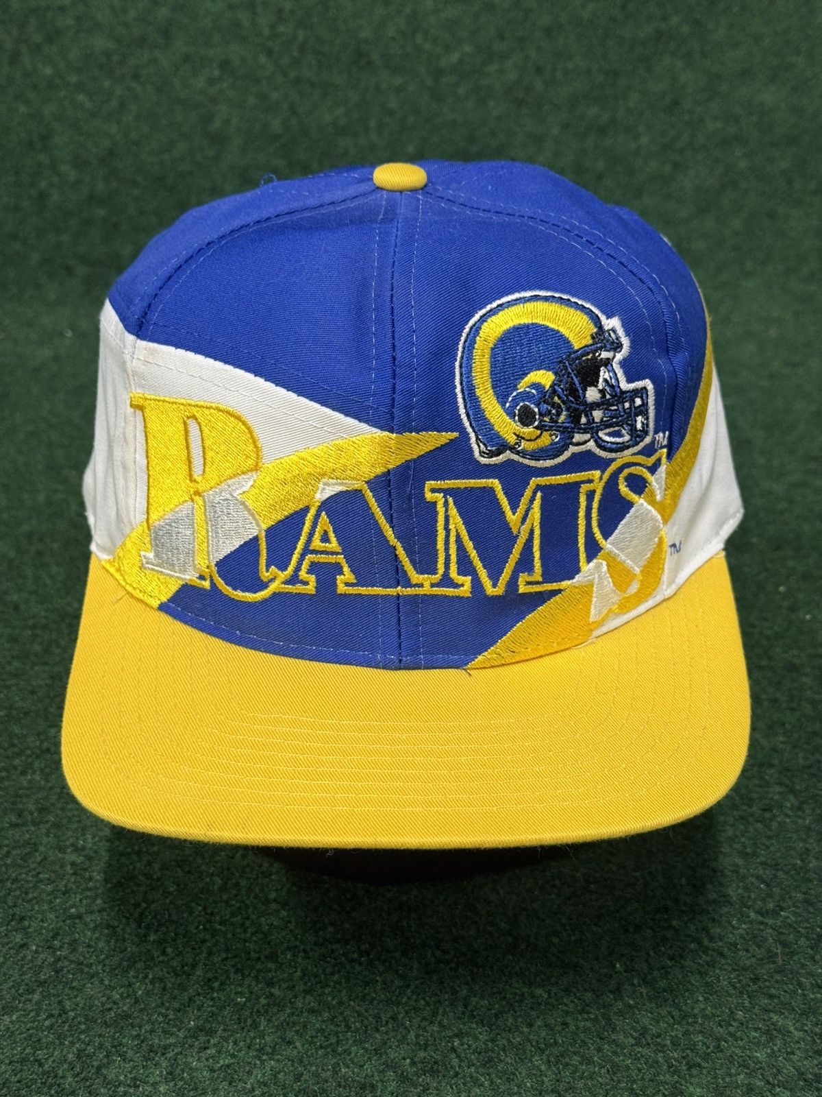 Logo 7 Vintage Los Angeles Rams Snapback Hat Size ONE SIZE - 1 Thumbnail