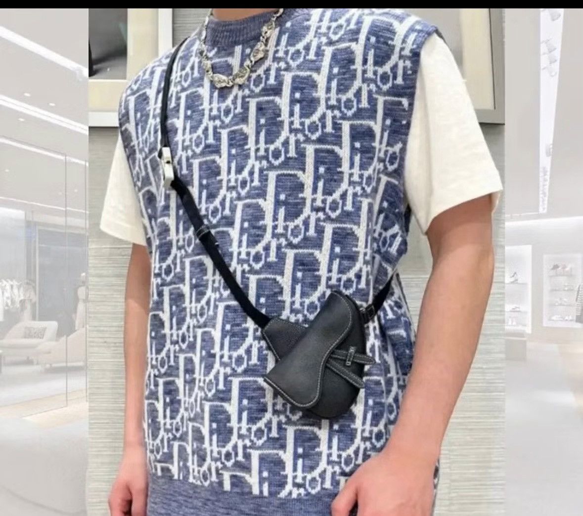 Dior Dior monogram vest Size US M / EU 48-50 / 2 - 2 Thumbnail