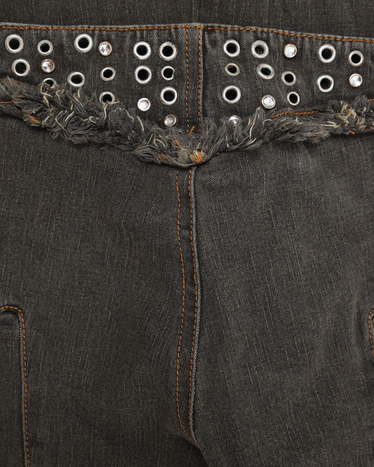 If Six Was Nine × Japanese Brand × Tornado Mart Vertgarments lace up flare jeans Size US 26 / EU 42 - 5 Thumbnail