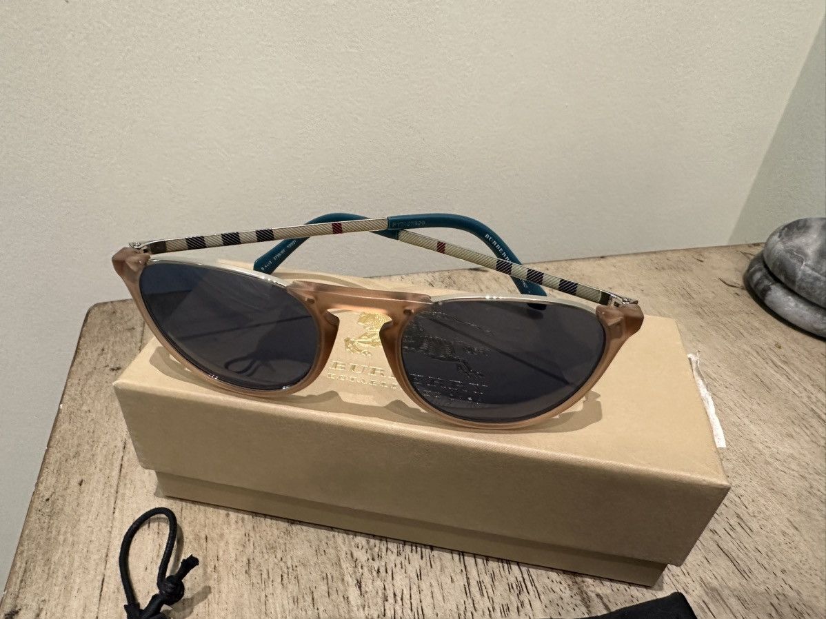 Burberry Burberry Matte Light Blue Sunglasses Size ONE SIZE - 1 Thumbnail