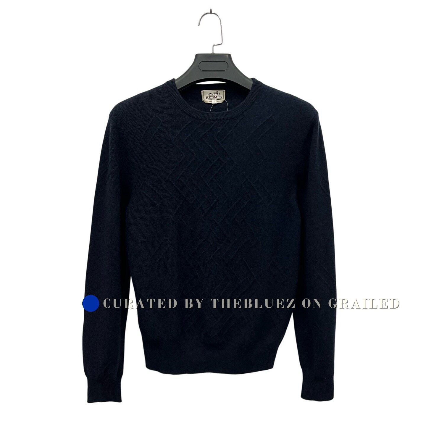 Hermes Hermes Geometric Logo Cashmere Sweater Size US S / EU 44-46 / 1 - 1 Thumbnail