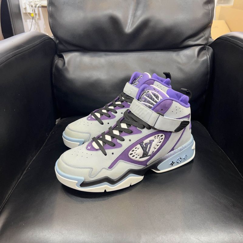 Louis Vuitton Louis Vuitton Trainer 2 Basketball Sneakers -2505 Size US 10 / EU 43 - 1 Thumbnail