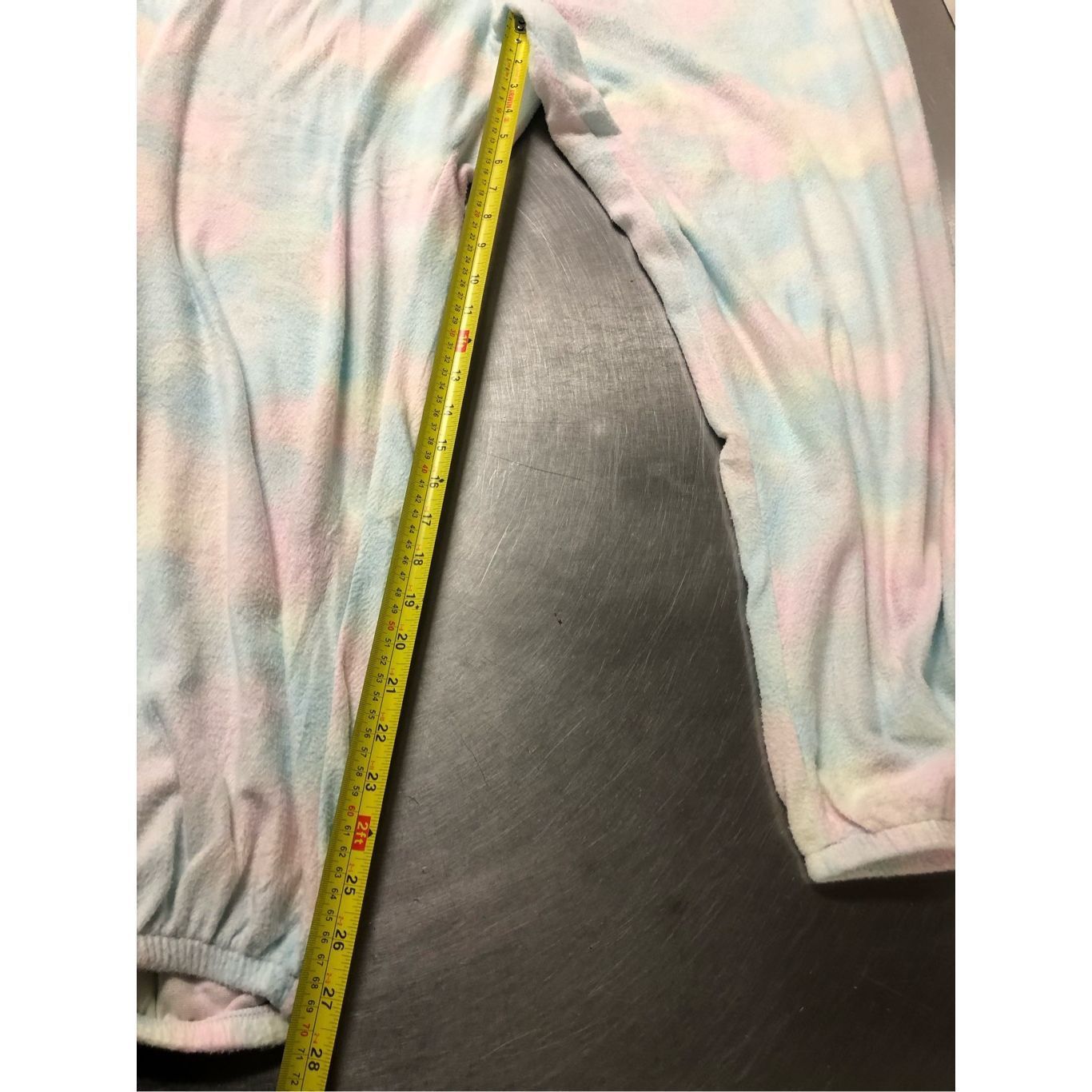 Other So Women’s Pastel Rainbow Tie Dye Two Piece Sleep Pajama Set Size 3XL / US 20-22 - 10 Thumbnail