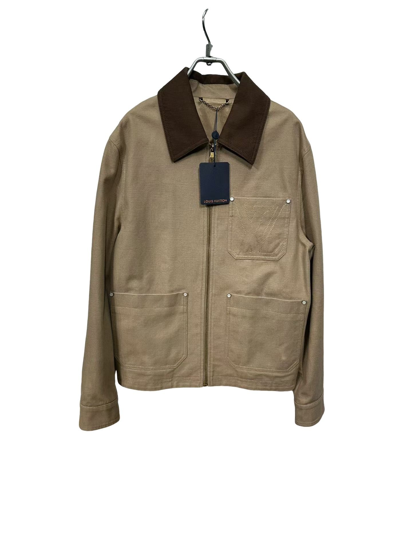 Louis Vuitton Louis Vuitton Canvas Workwear Blouson 44 Size US S / EU 44-46 / 1 - 1 Thumbnail