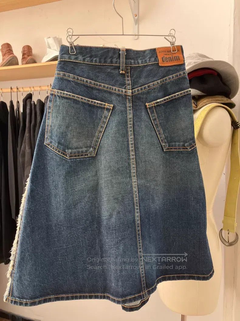 Junya Watanabe Junya Watanabe size S Denim Skirt Size 23" - 4 Thumbnail