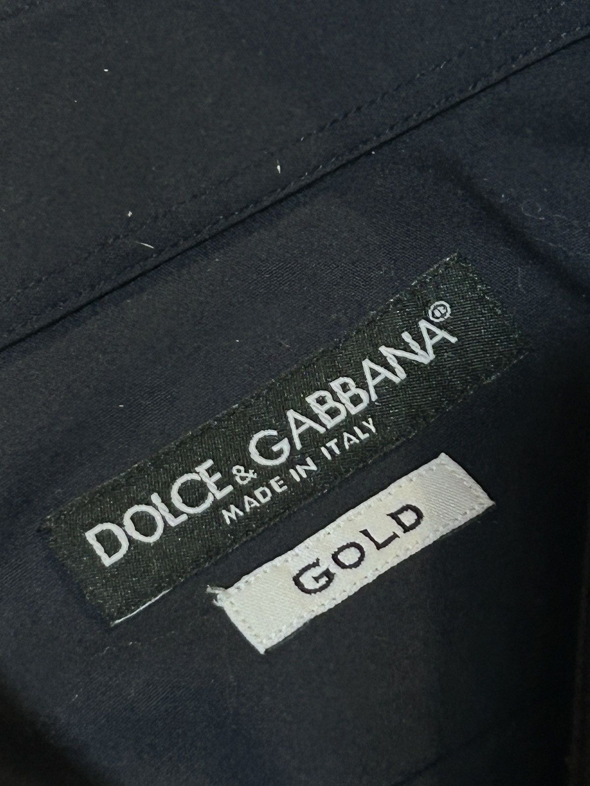 Dolce & Gabbana Dolce & Gabbana VTG Shirt Made in Italy Slim Fit Casual Size US S / EU 44-46 / 1 - 8 Thumbnail
