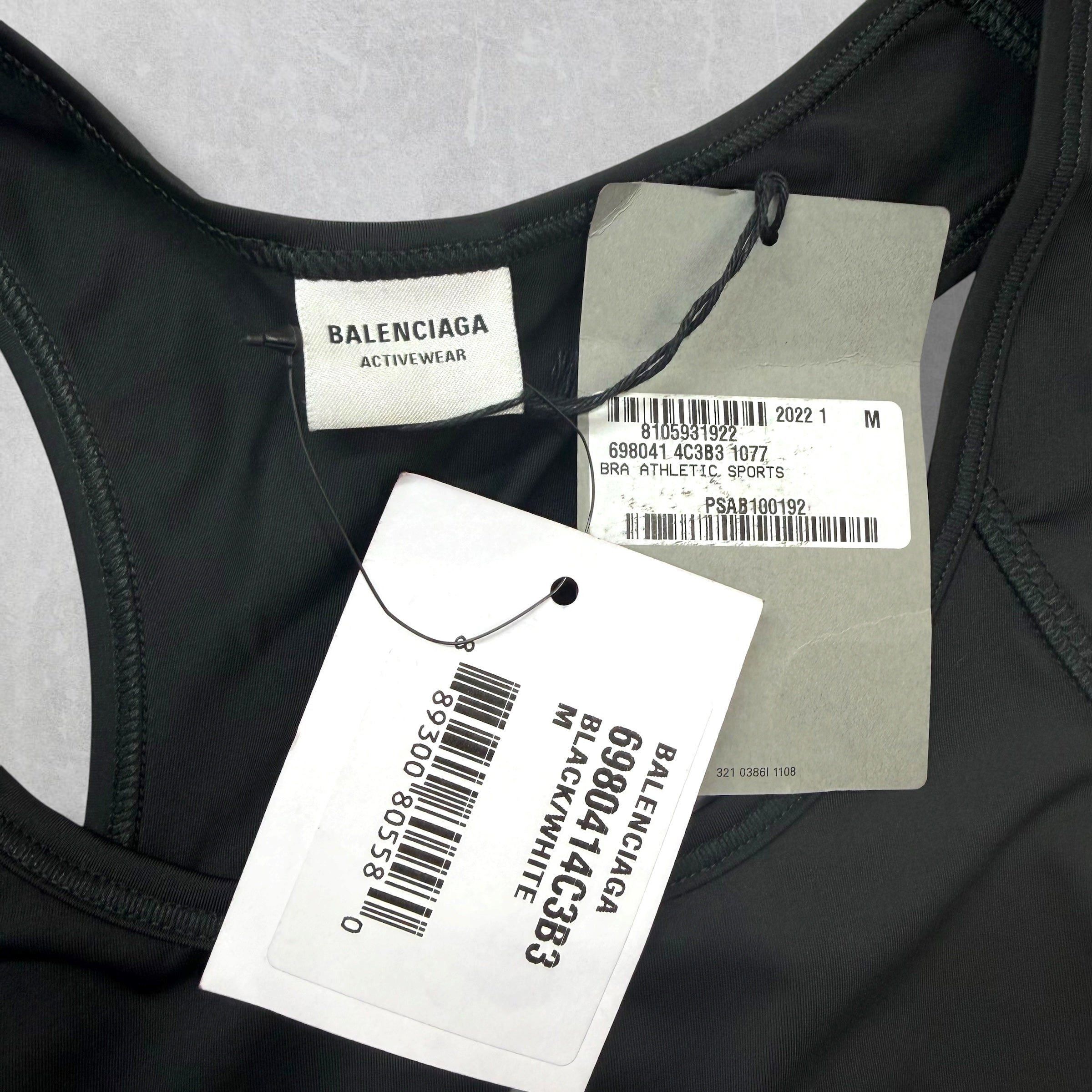 Balenciaga Balenciaga Athletic Sports Bra M Size M / US 6-8 / IT 42-44 - 2 Thumbnail