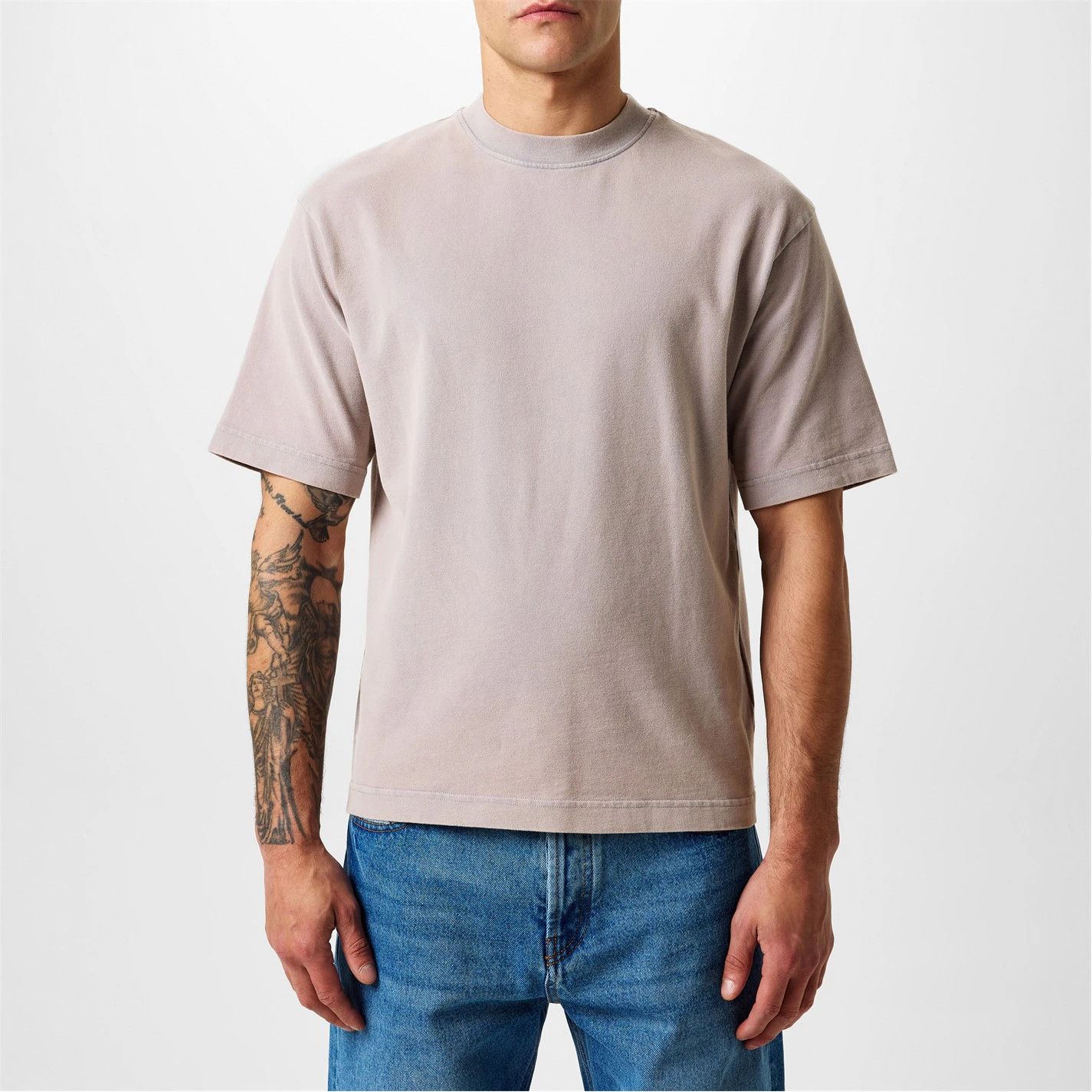 Acne Studios o1g2r1mq0825 Relaxed T-Shirt in Dusty Purple Size US XS / EU 42 / 0 - 6 Thumbnail