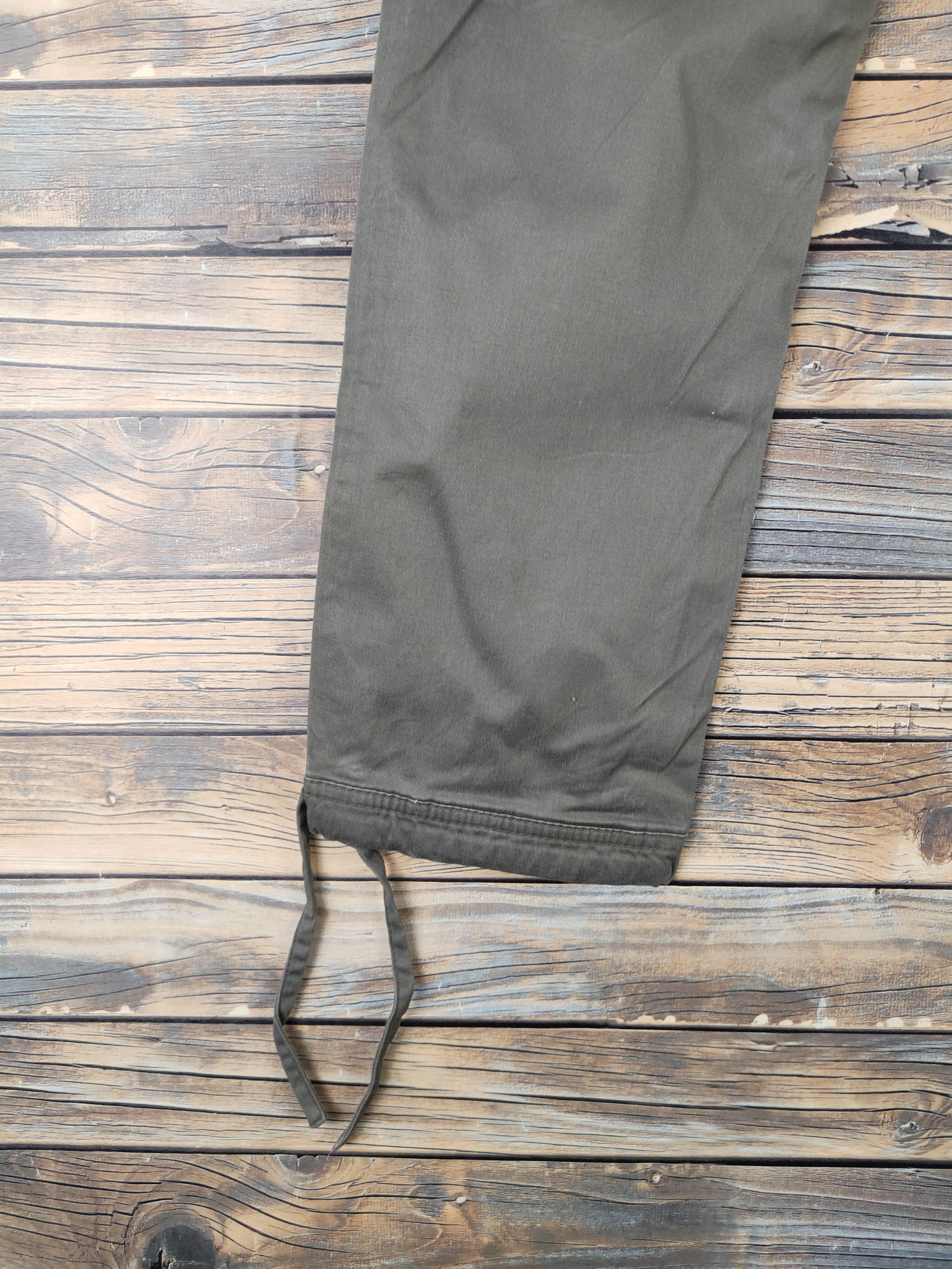 Japanese Brand DL Japanese Brand Olive Multipocket Cargo Pants #1493 Size 28" / US 6 / IT 42 - 9 Thumbnail