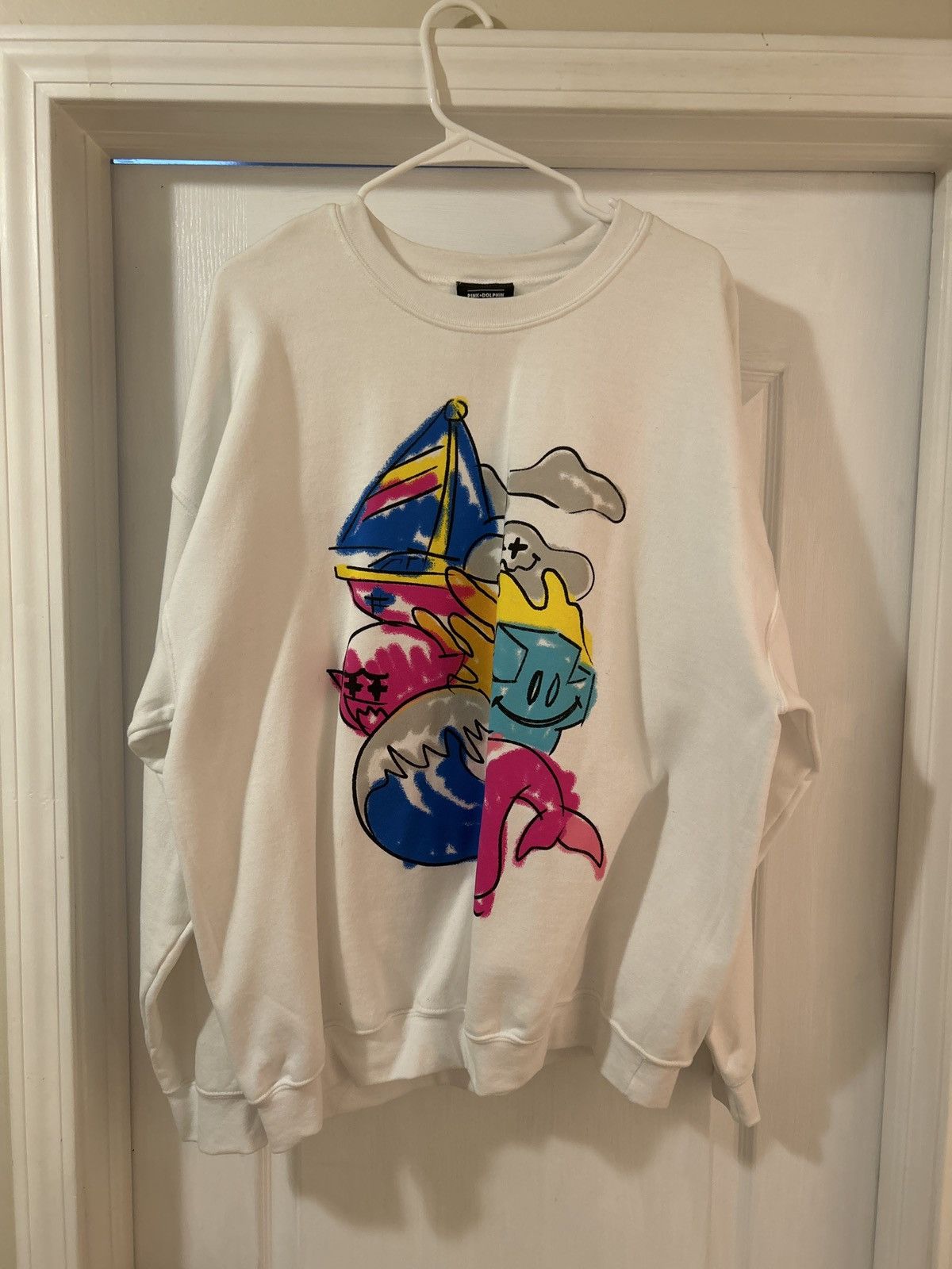 Pink Dolphin Pink Dolphin Crewneck Grailed