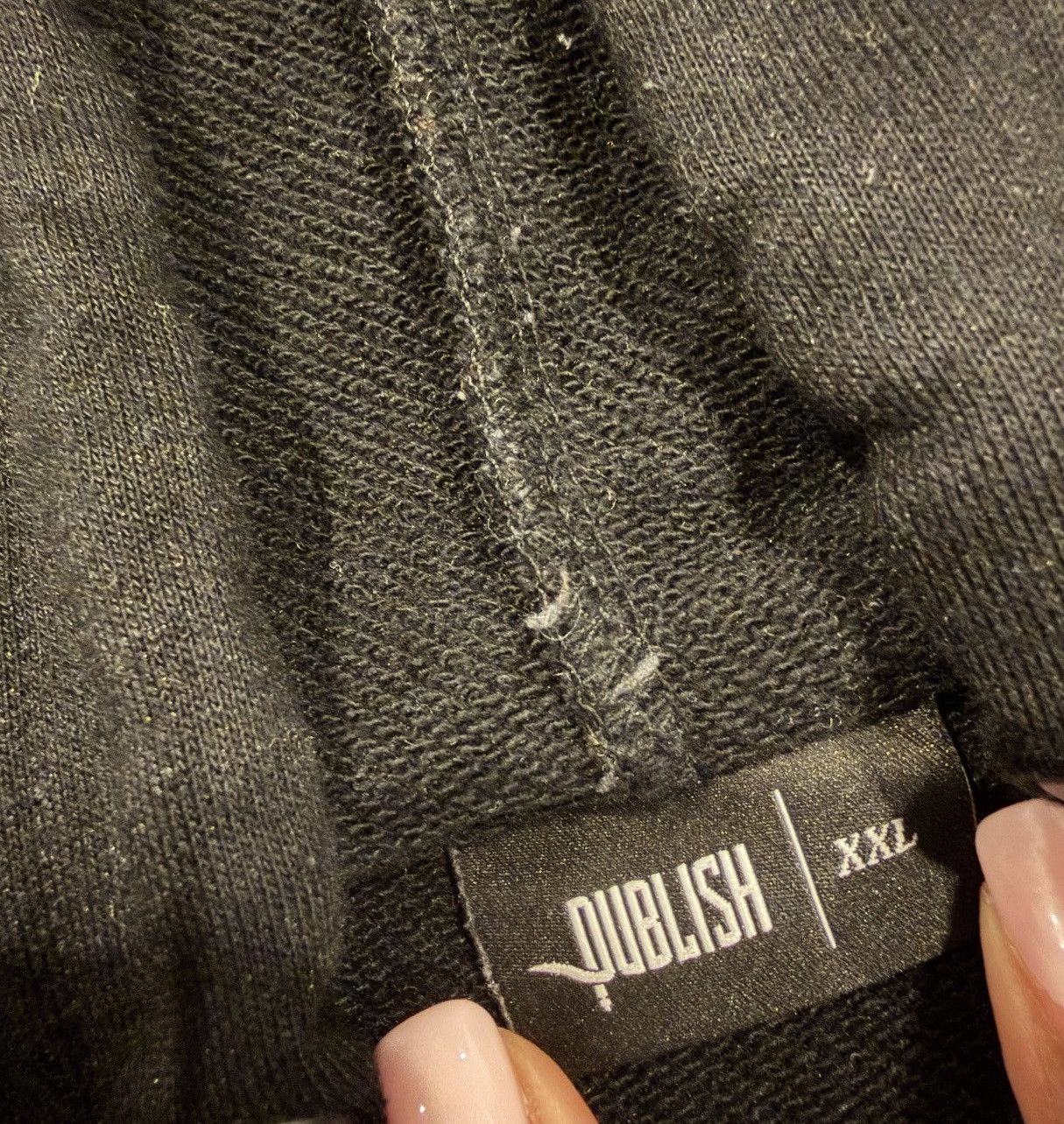 Other PUBLISH Distressed Hoodie – Black – Size XXL Size US XXL / EU 58 / 5 - 3 Thumbnail