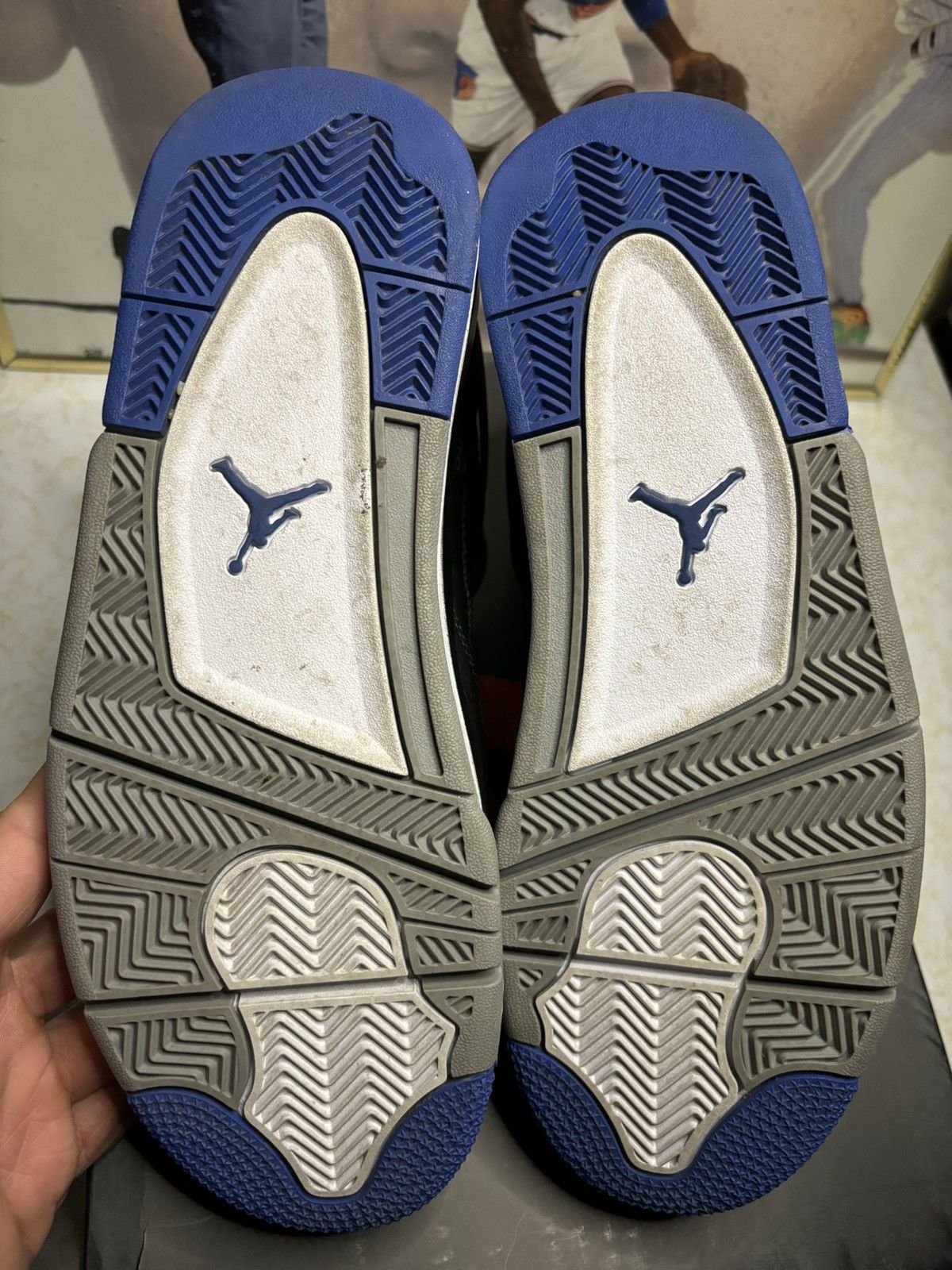 Jordan Brand Air Jordan 4 Retro Motorsports Alternate 2017 Size US 9.5 / EU 42-43 - 5 Thumbnail