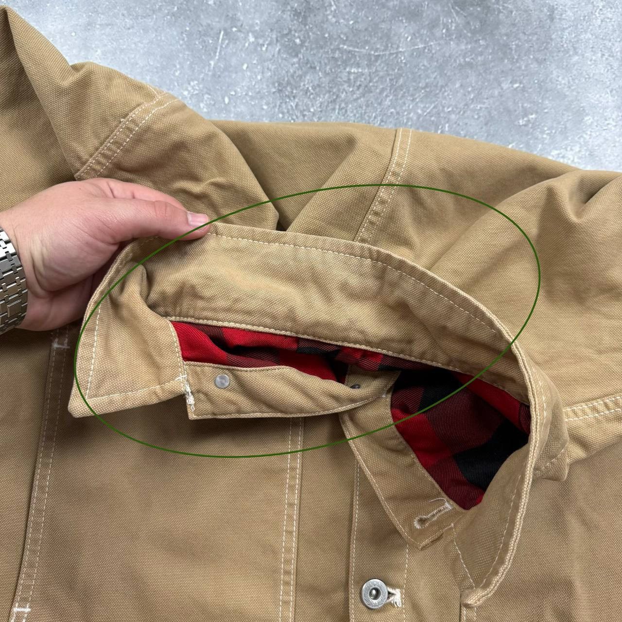 Stan Ray Stan Ray Duck Canvas Winter Box Work Jacket Khaki Beige XL Size US XL / EU 56 / 4 - 6 Thumbnail