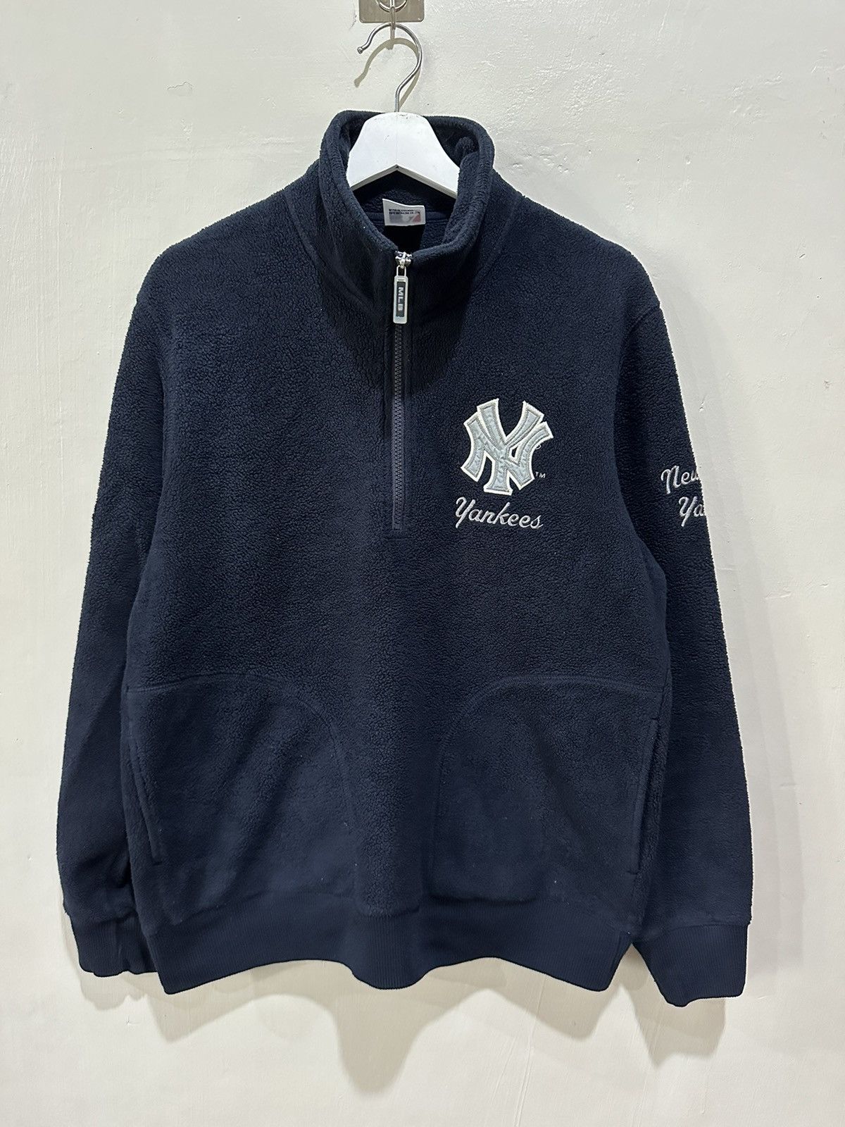 Other NY Yankees x Sweatshirt Half Zipper Size US XL / EU 56 / 4 - 1 Thumbnail