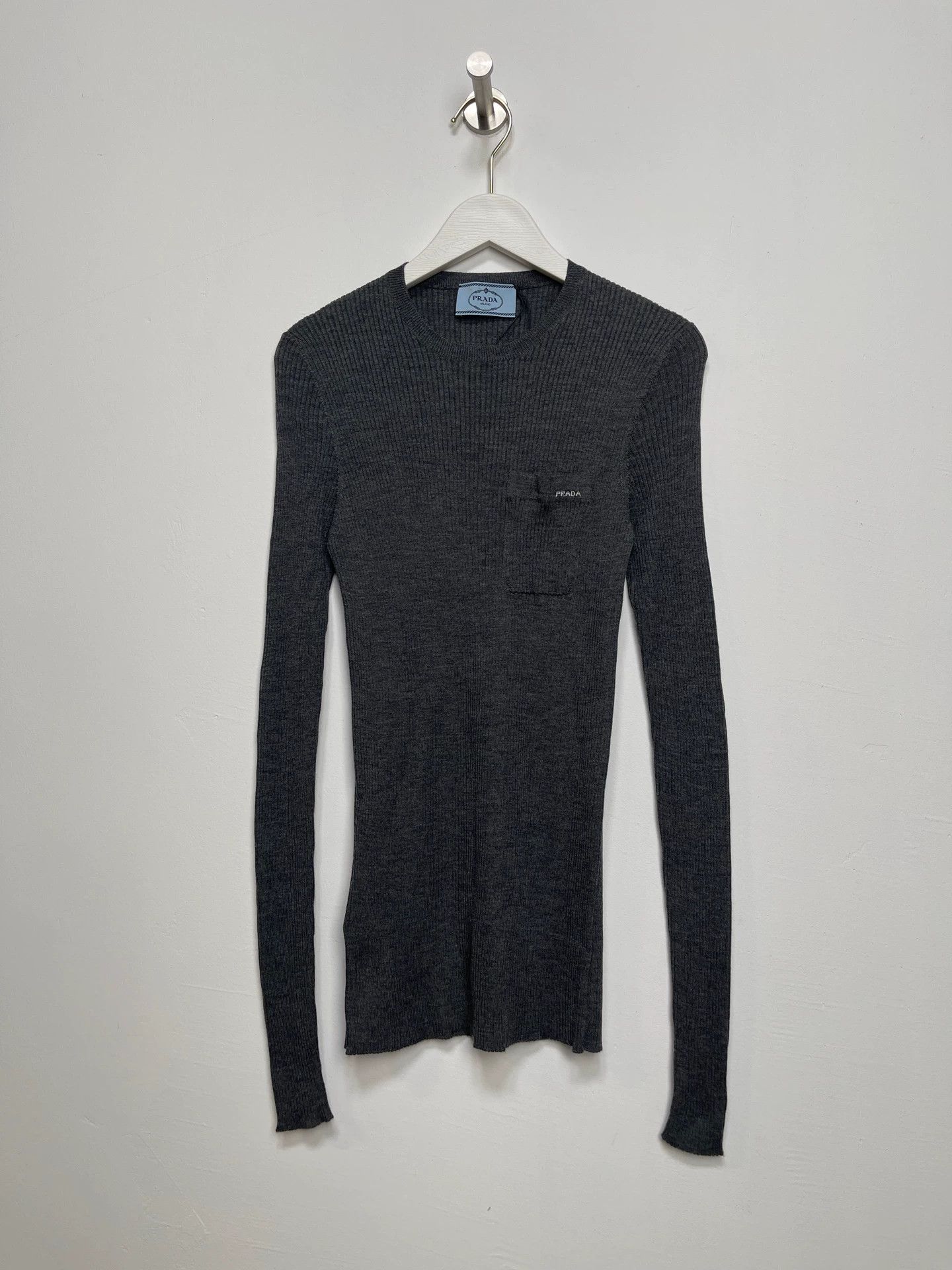 Prada Prada knit wool long-sleeve 46 Size S / US 4 / IT 40 - 1 Thumbnail