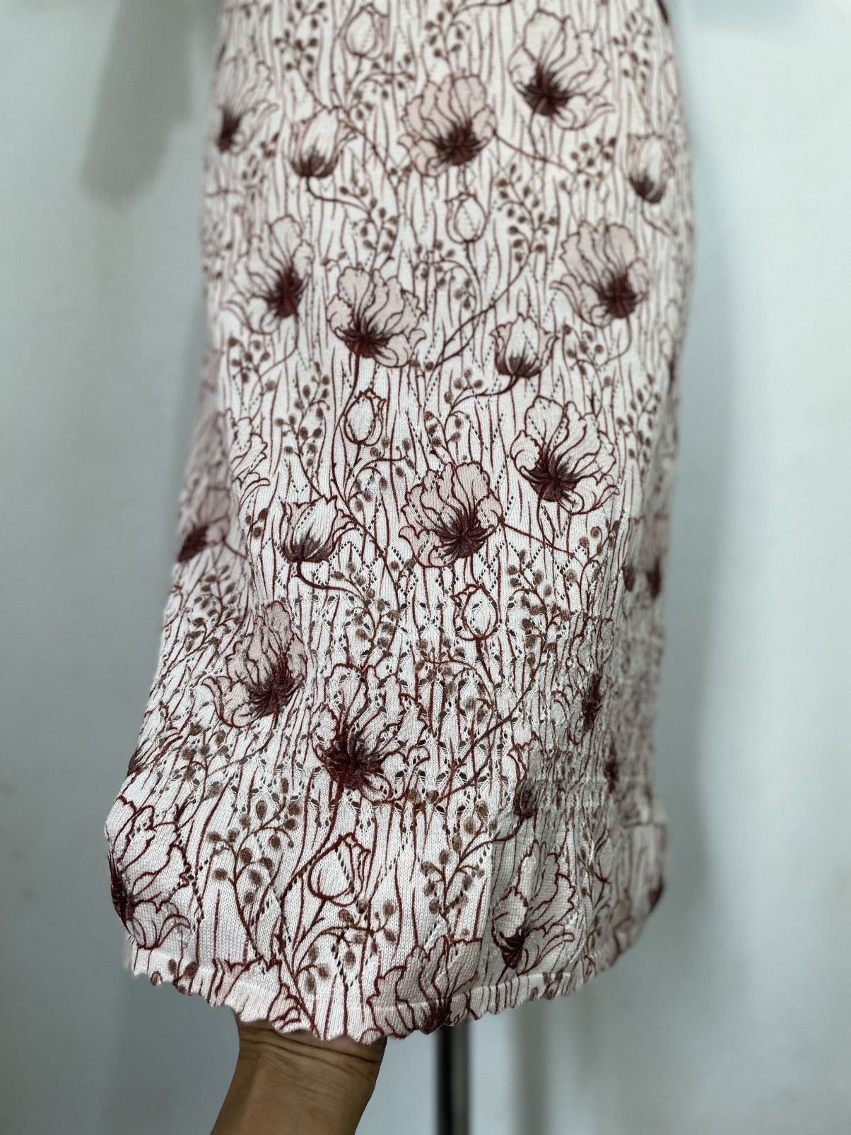 Bottega Veneta Bottega Veneta Cotton Floral Dress Size XS / US 0-2 / IT 36-38 - 7 Thumbnail