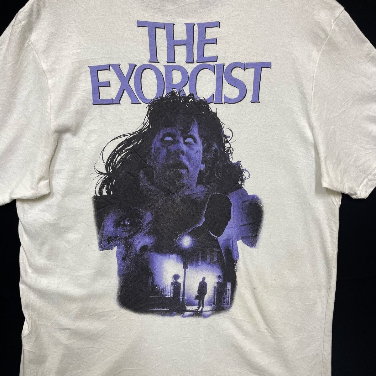 Vintage The Exorcist Holyshit Vintage 2000s y2k Horror Movies Size US M / EU 48-50 / 2 - 2 Thumbnail