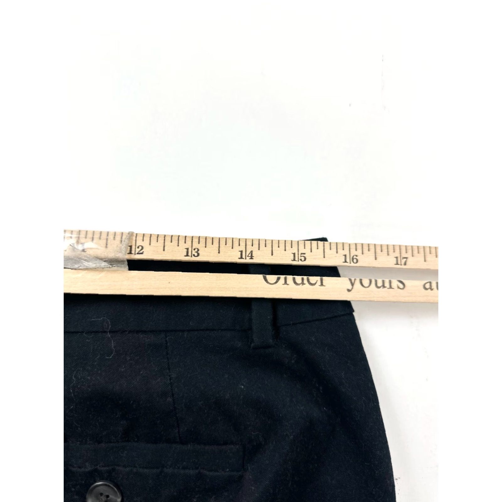Eddie Bauer Eddie Bauer Pants Womens 6 Black Chino Stretch Mid Rise Straight Leg Regular Size Type Pants Women Black Casual Seasonal Pockets Machine Washable Size 28" / US 6 / IT 42 - 7 Thumbnail