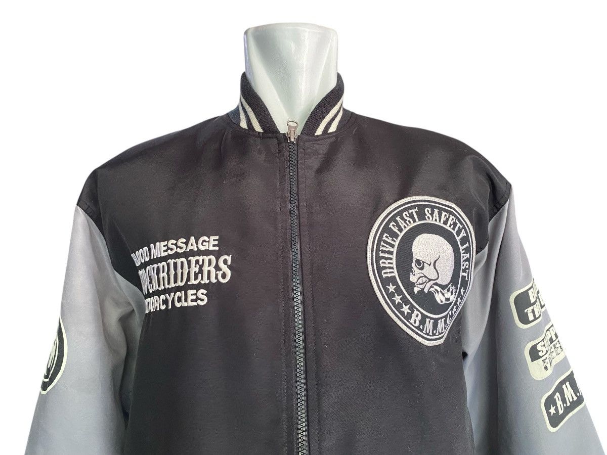 If Only Was True BLOOD MESSAGE Varsity Zipper Jacket Sportwear Size US XL / EU 56 / 4 - 8 Thumbnail