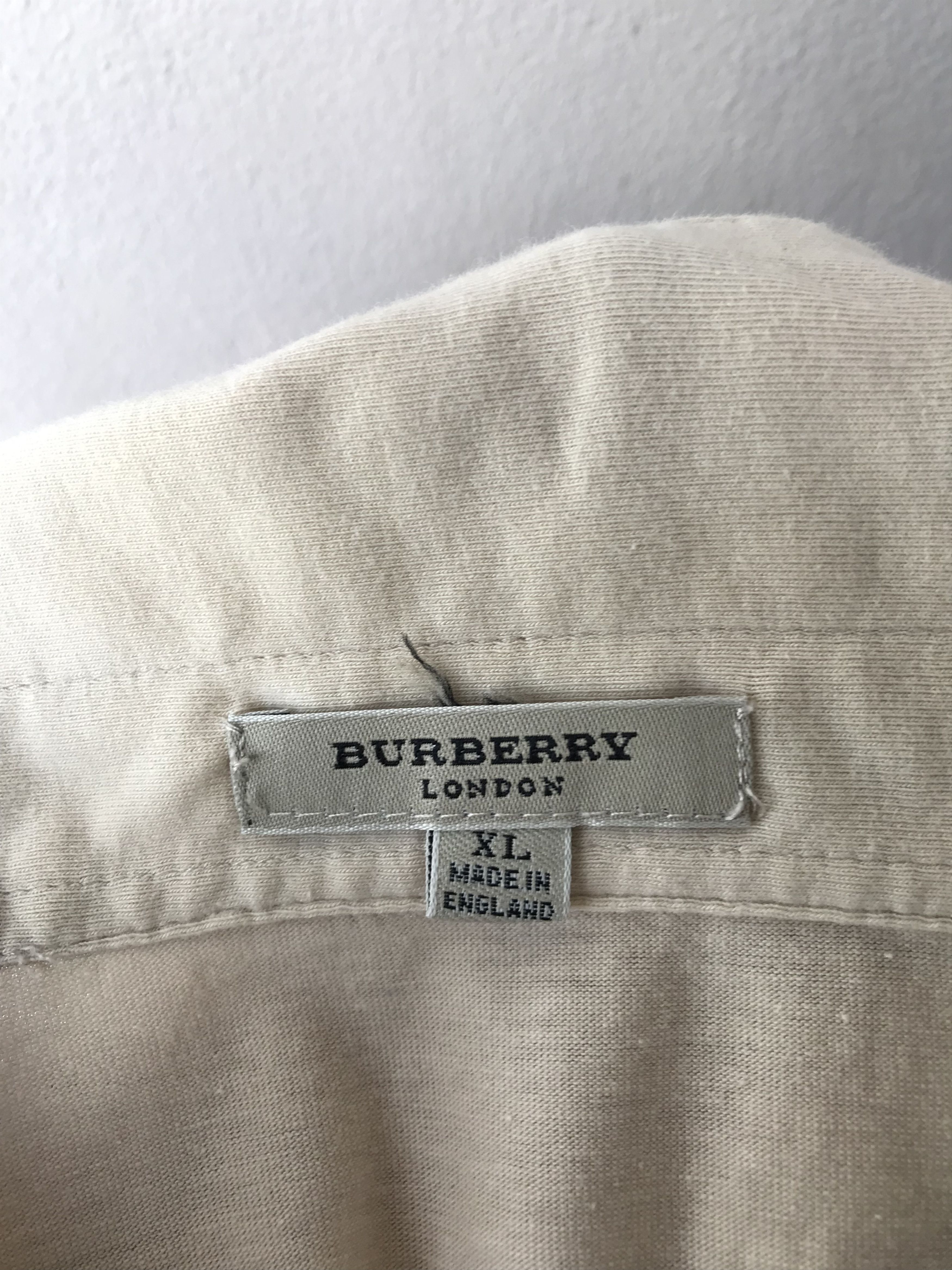 Burberry Vintage Burberry Nova Check Checkered Polo Tee Size XL / US 12-14 / IT 48-50 - 7 Thumbnail