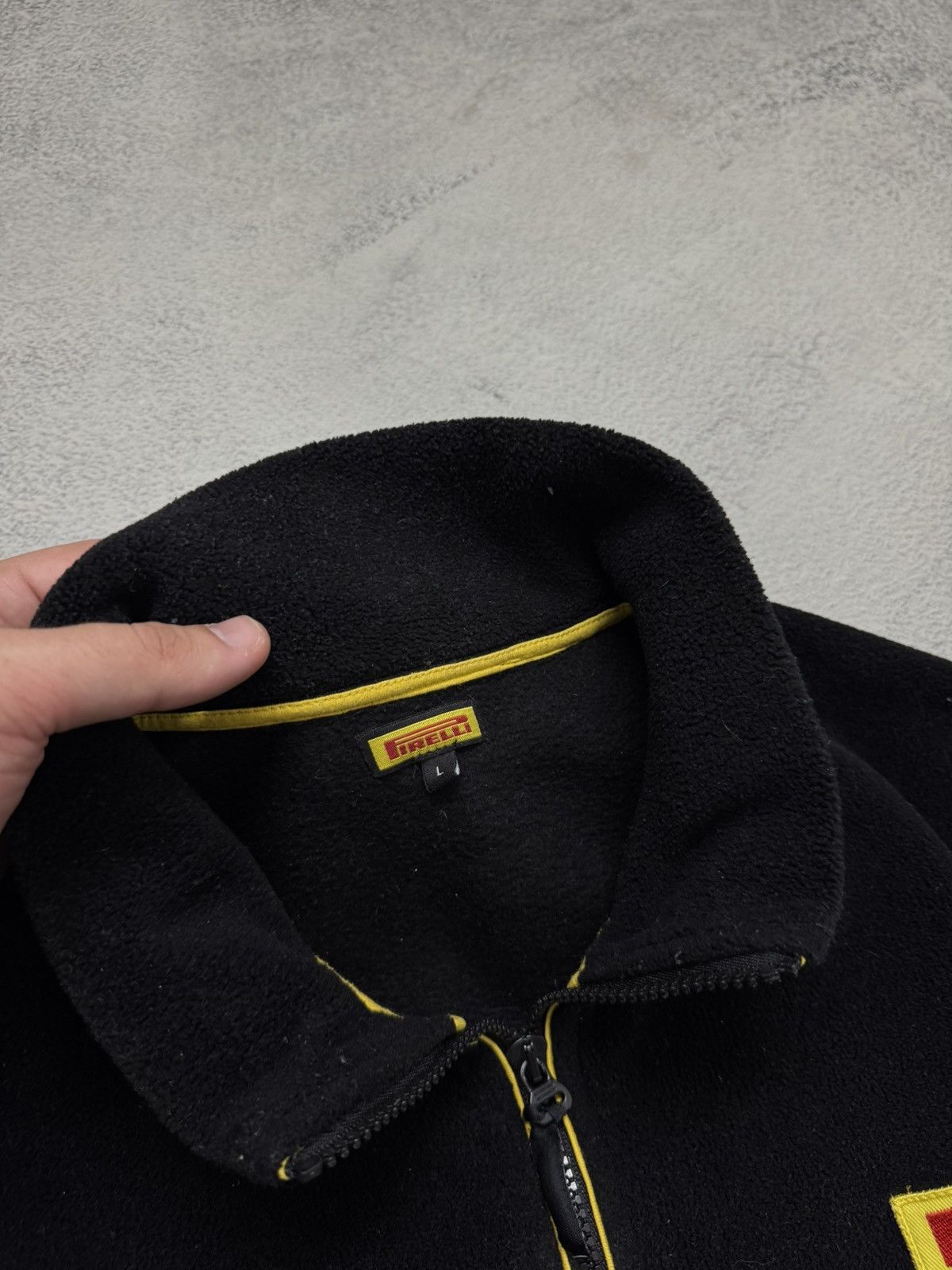 Pirelli Vintage Pirelli Fleece Jacket 90’s Size US L / EU 52-54 / 3 - 7 Thumbnail