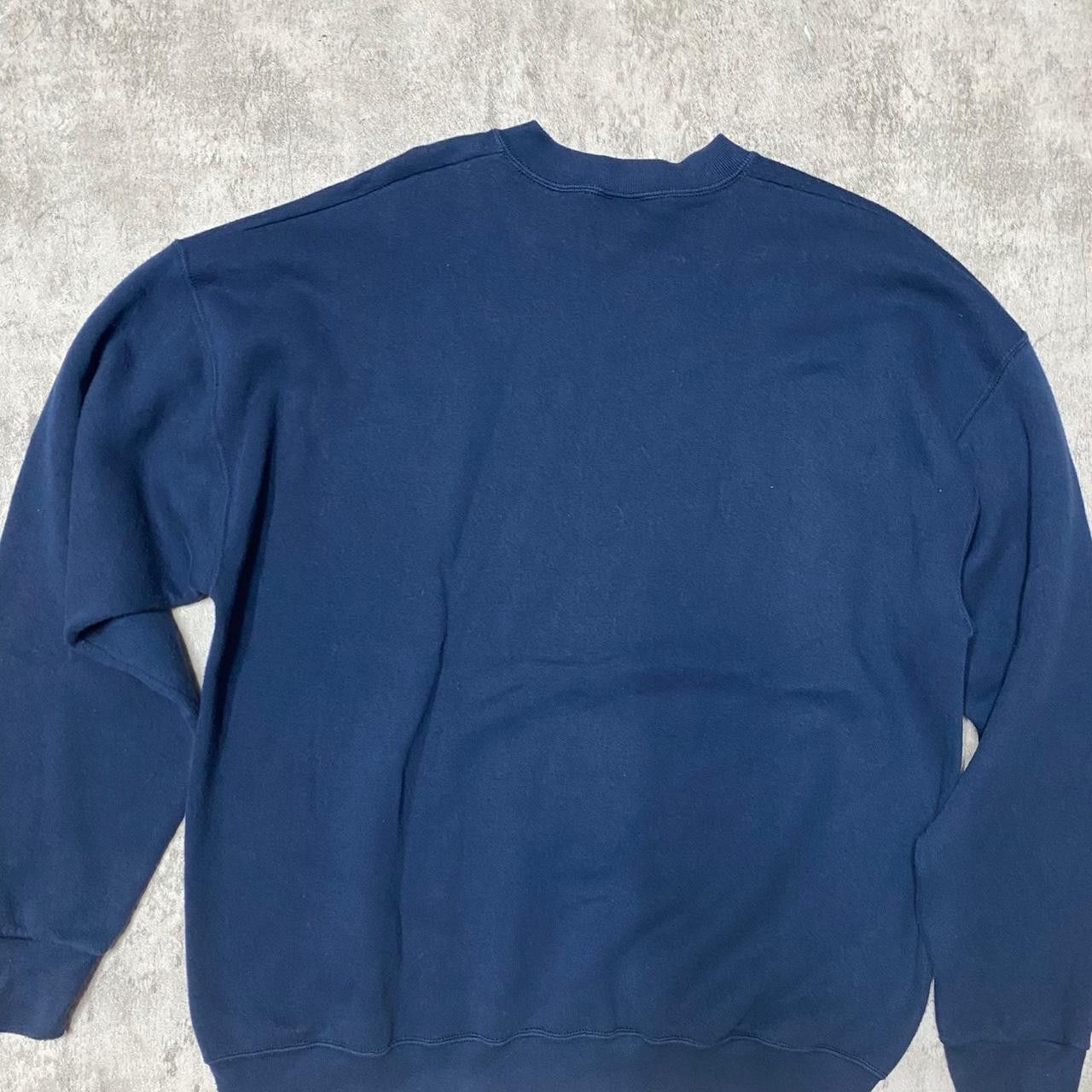 Fruit Of The Loom Navy vintage Chicago crewneck sweatshirt with a relaxed Size US XL / EU 56 / 4 - 5 Thumbnail