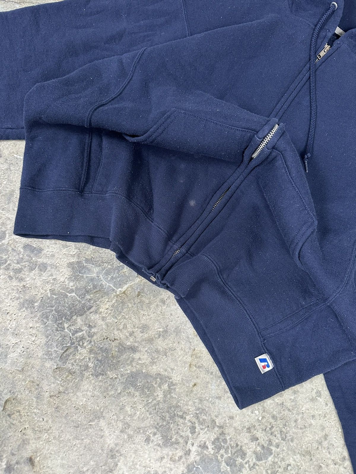 Russell Athletic × Vintage Vintage Classic Russell Athletics Blank Zipup Size US M / EU 48-50 / 2 - 2 Thumbnail