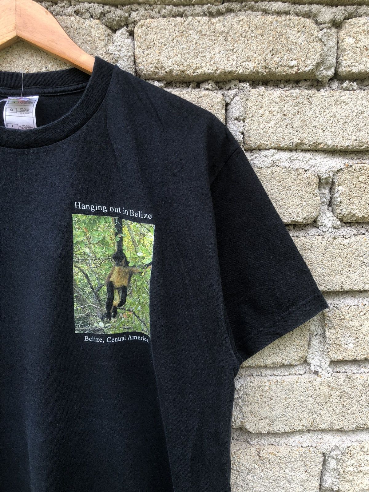 The Mountain Vintage Y2K Hanging Out In Belize,Central America Tshirt Size US L / EU 52-54 / 3 - 10 Thumbnail