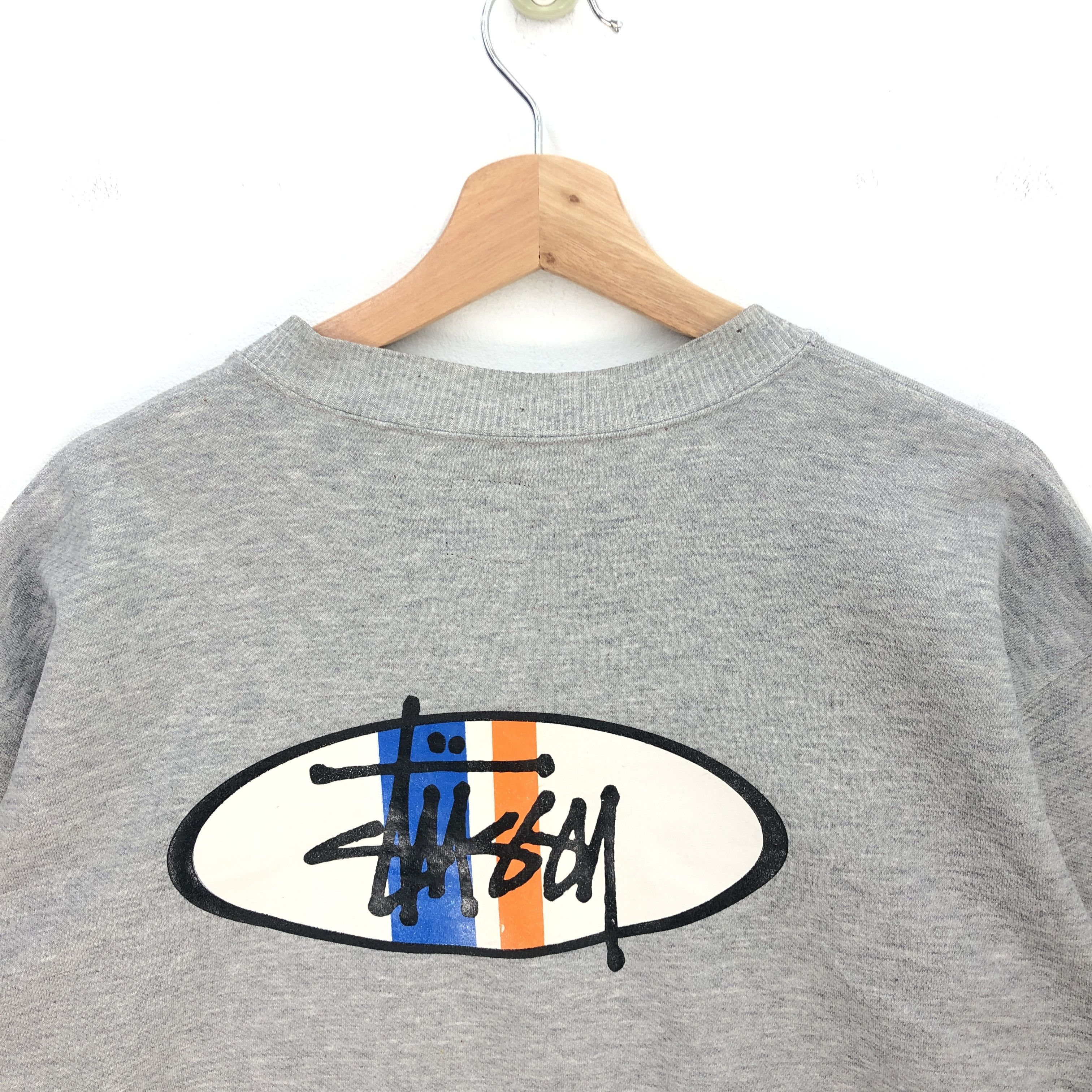 Stussy Vintage Distressed Stussy Sweater Stussy Sweatshirt 56789 Size US M / EU 48-50 / 2 - 3 Thumbnail