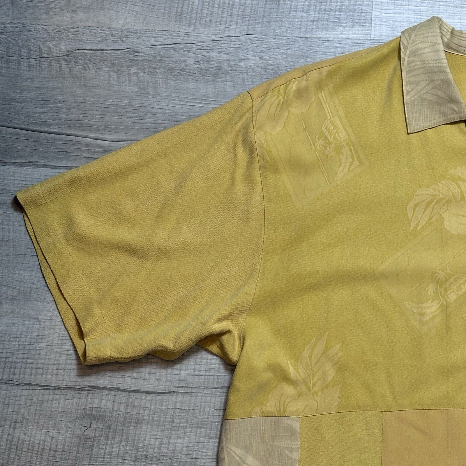 Tommy Bahama Tommy Bahama Silk Shirt Mens Short Sleeve Button Front Size US XL / EU 56 / 4 - 6 Thumbnail