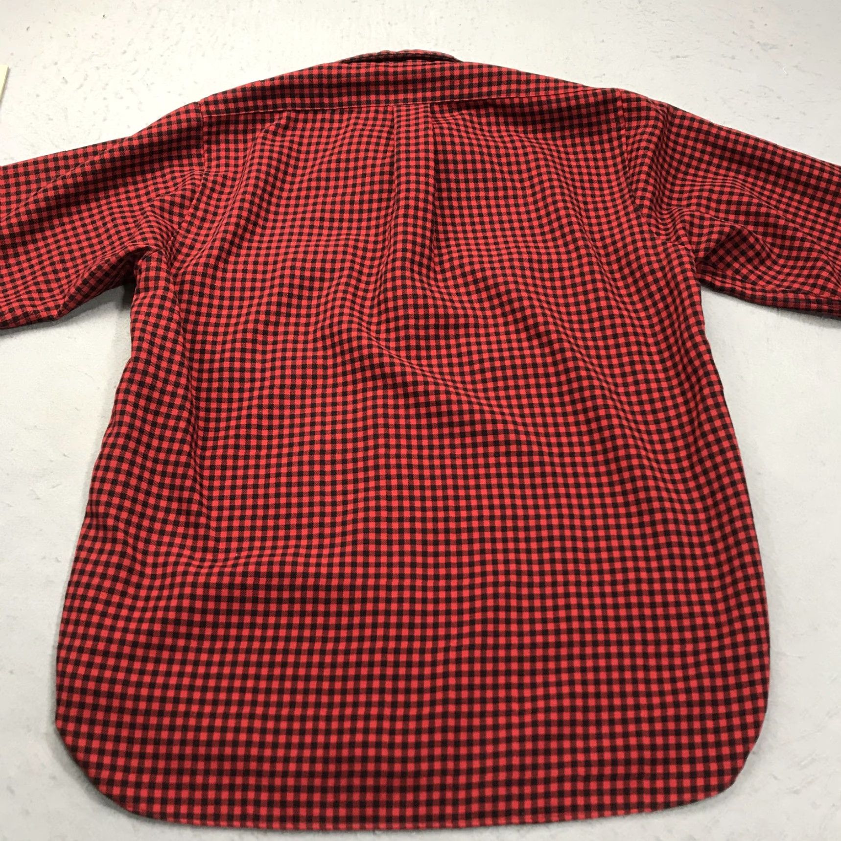 Vintage VINTAGE L.L. Bean Shirt Mens M 15 15 1/2 Red Black Buffalo Plaid Flannel 90s Size US M / EU 48-50 / 2 - 6 Thumbnail