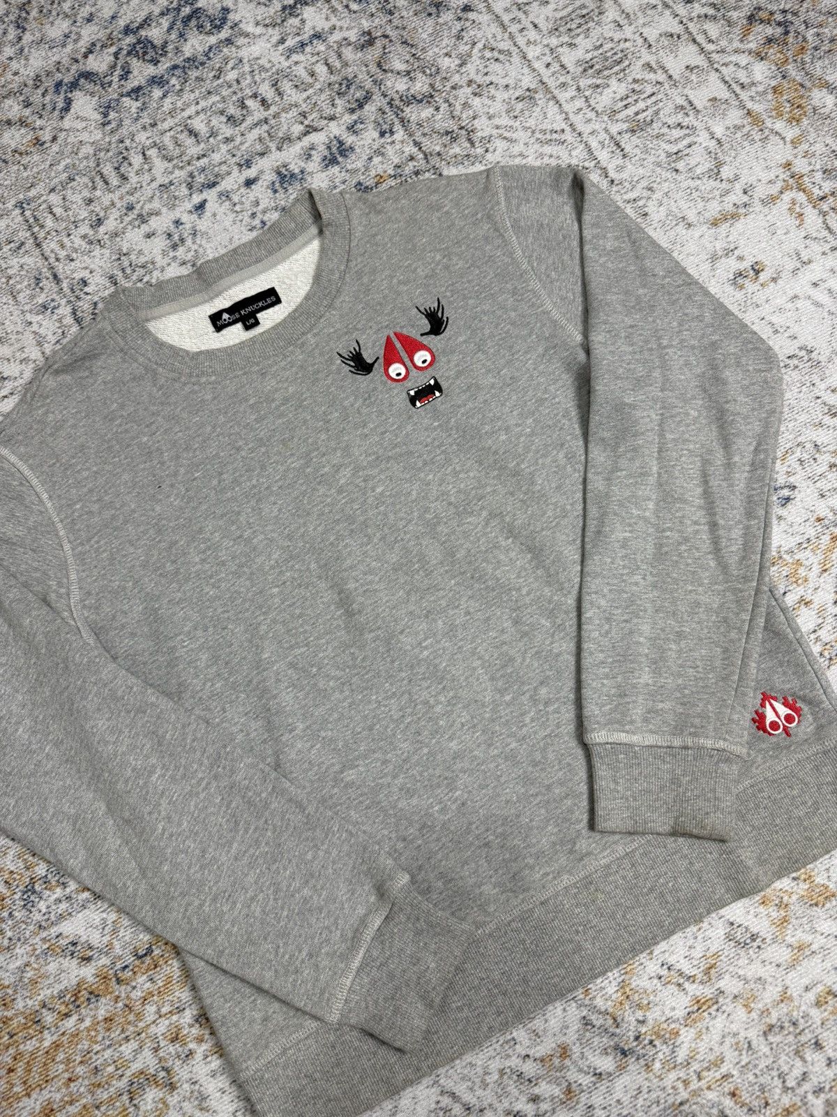 Moose Knuckles Moouse knoclees crewneck Size US L / EU 52-54 / 3 - 2 Thumbnail