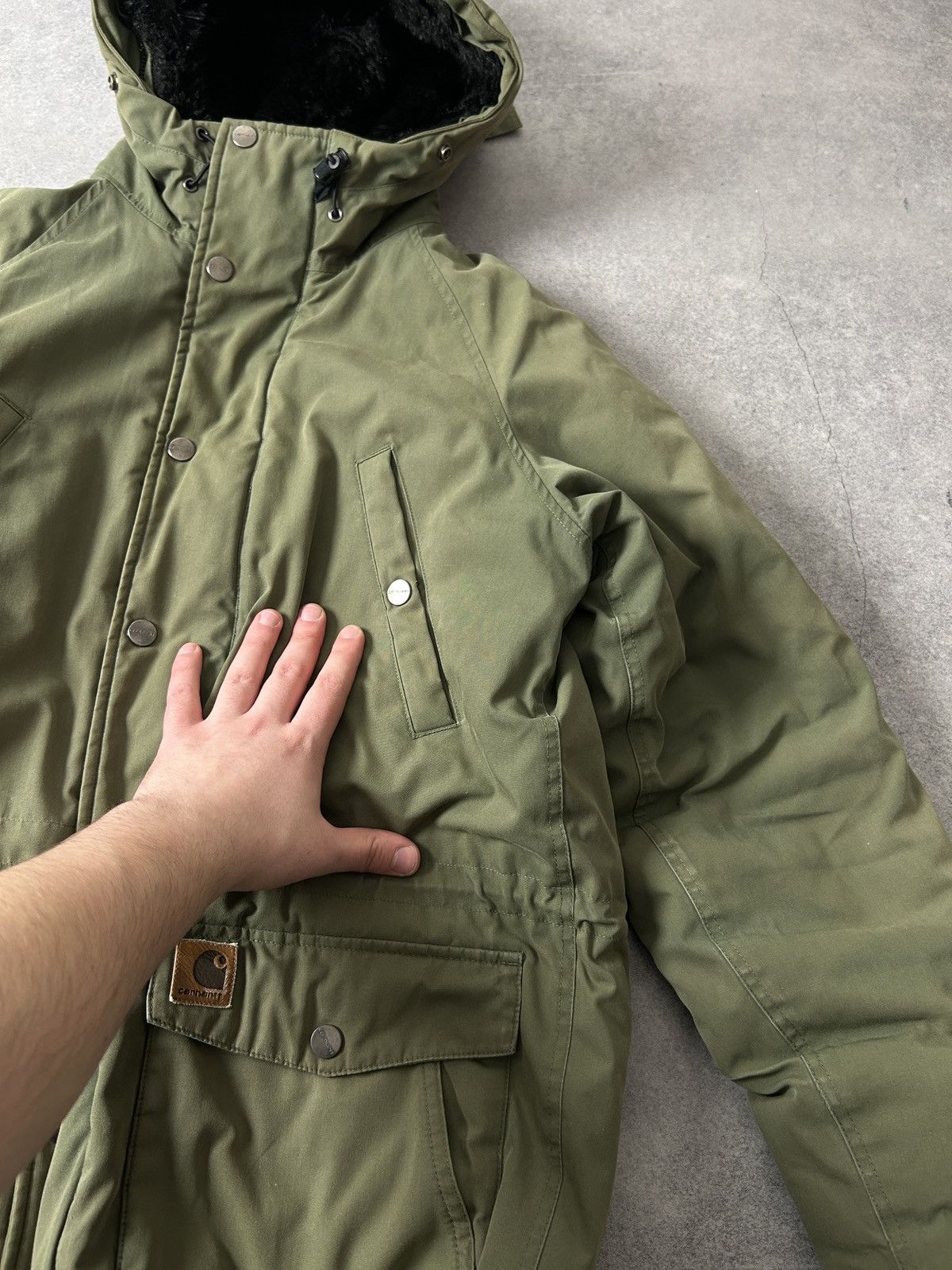 Carhartt Carhartt true faded trapper parkas jacket mens Size US L / EU 52-54 / 3 - 13 Thumbnail