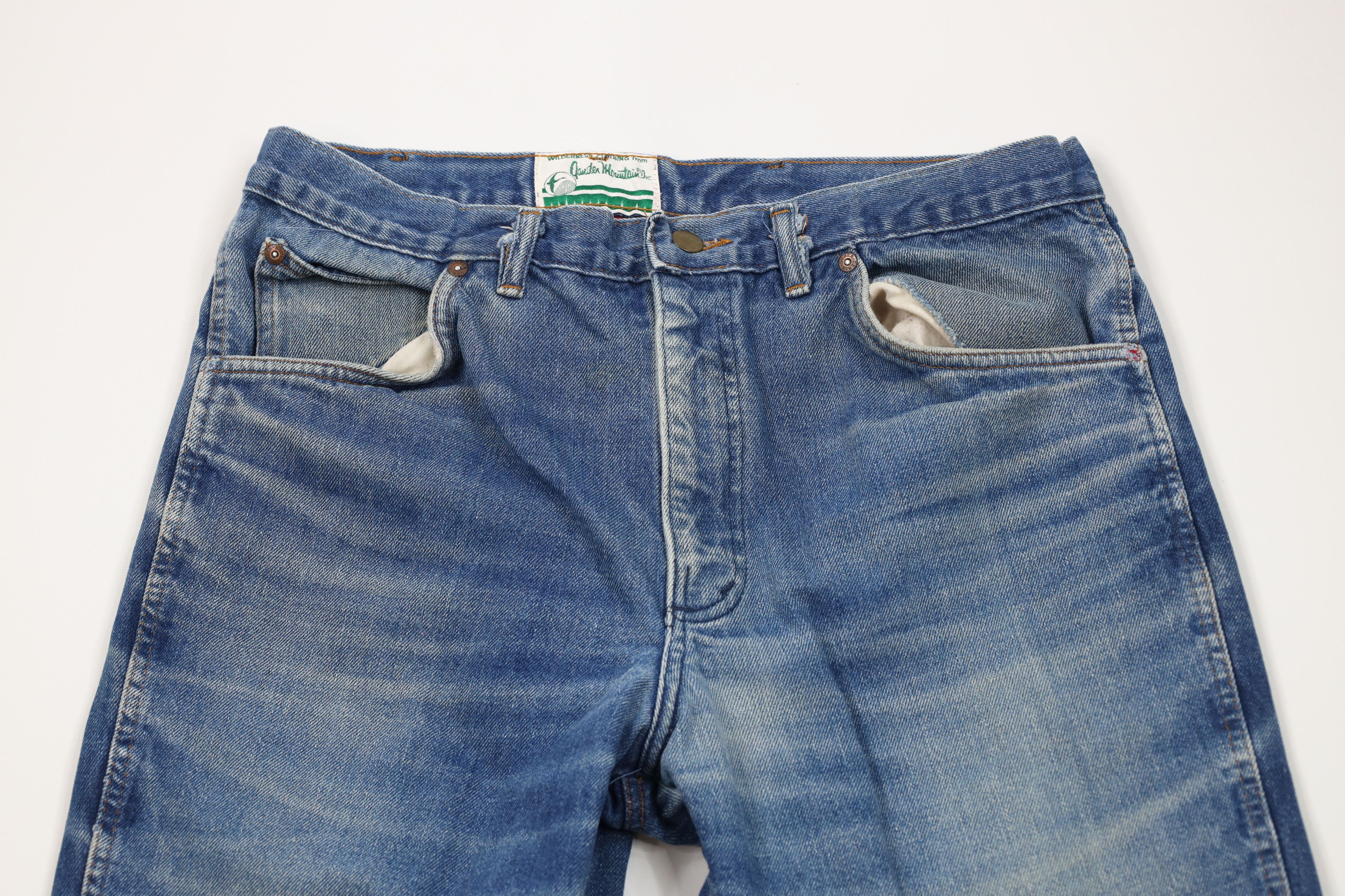 Vintage Vintage 80s 90s Gander Mountain Cloth Lined Wide Leg Jeans Size US 34 / EU 50 - 3 Thumbnail