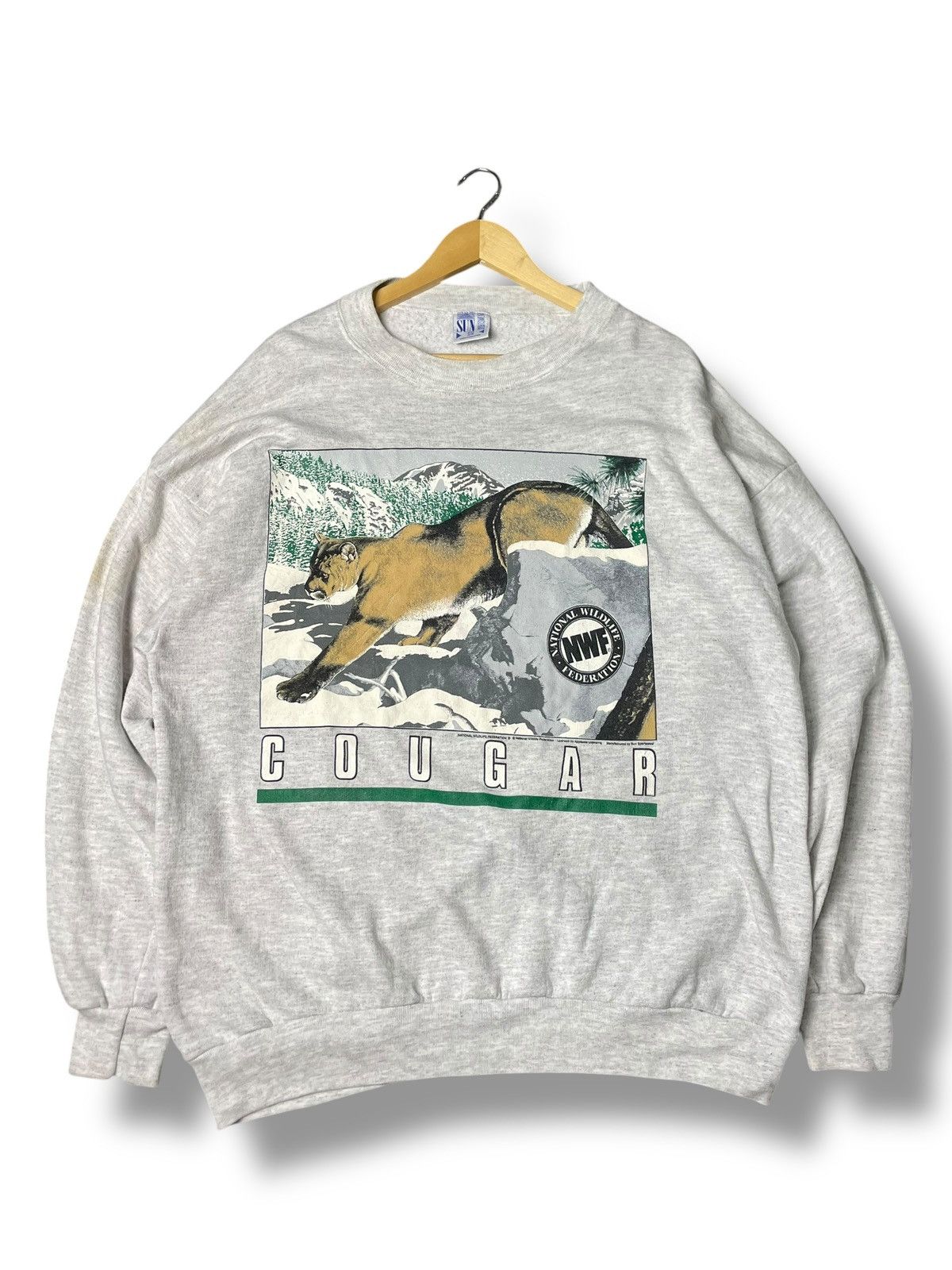 Vintage COUGAR National Wildlife Sweatshirt (80)